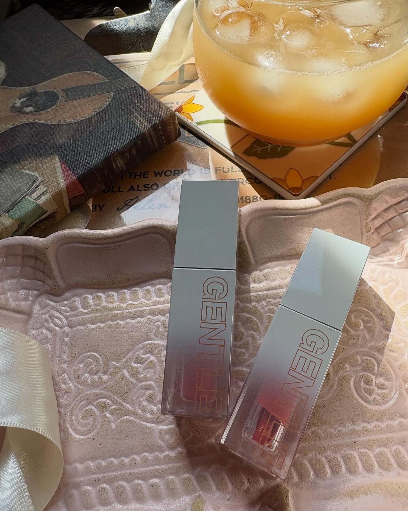 ジェントルキスグロウティント/Tooq/リップティントを使ったクチコミ(5枚目)