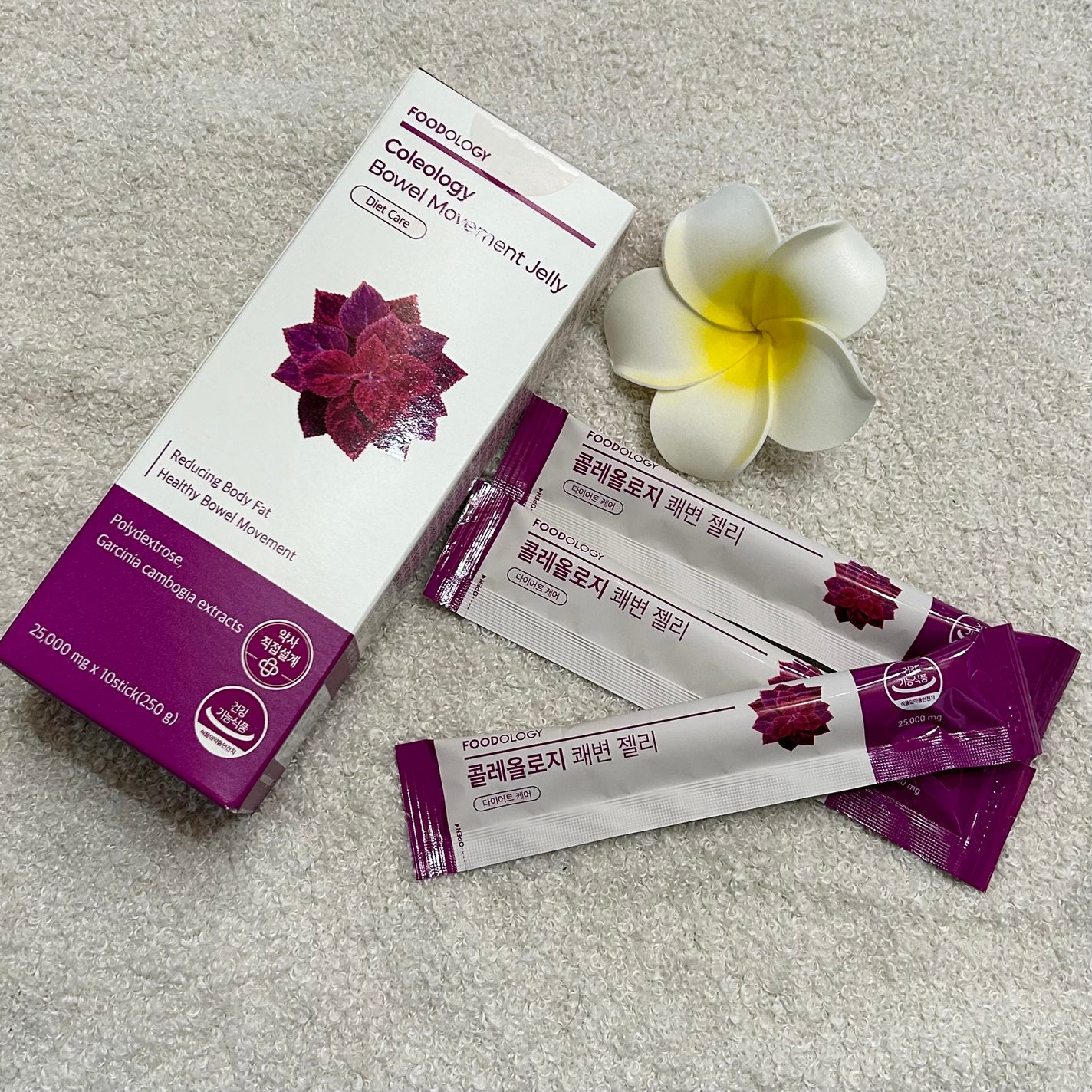 コレオロジー快調ゼリー/FOODOLOGY/健康サプリメントを使ったクチコミ(1枚目)