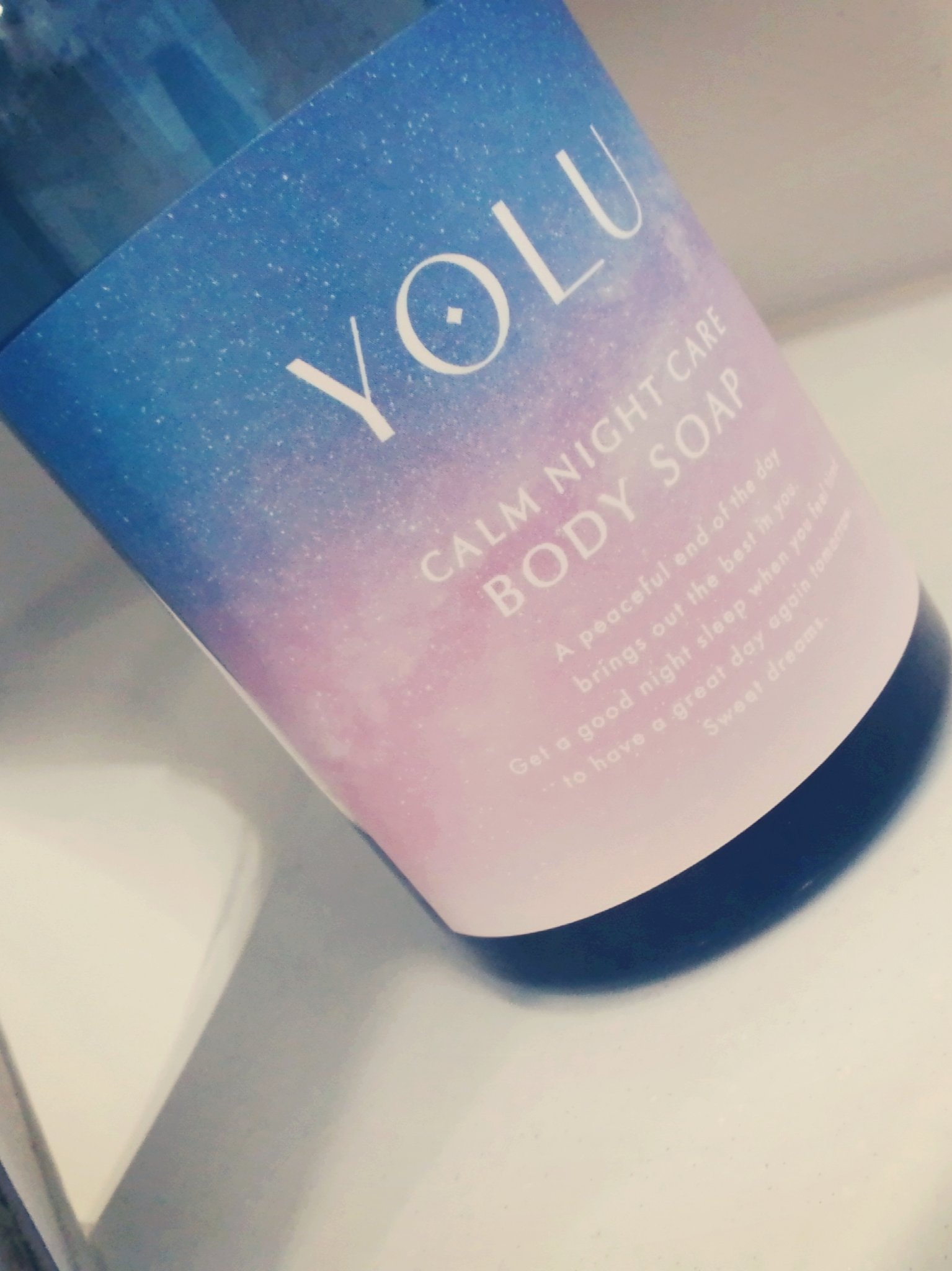 カームナイトケアボディソープ/YOLU/ボディソープを使ったクチコミ（1枚目）