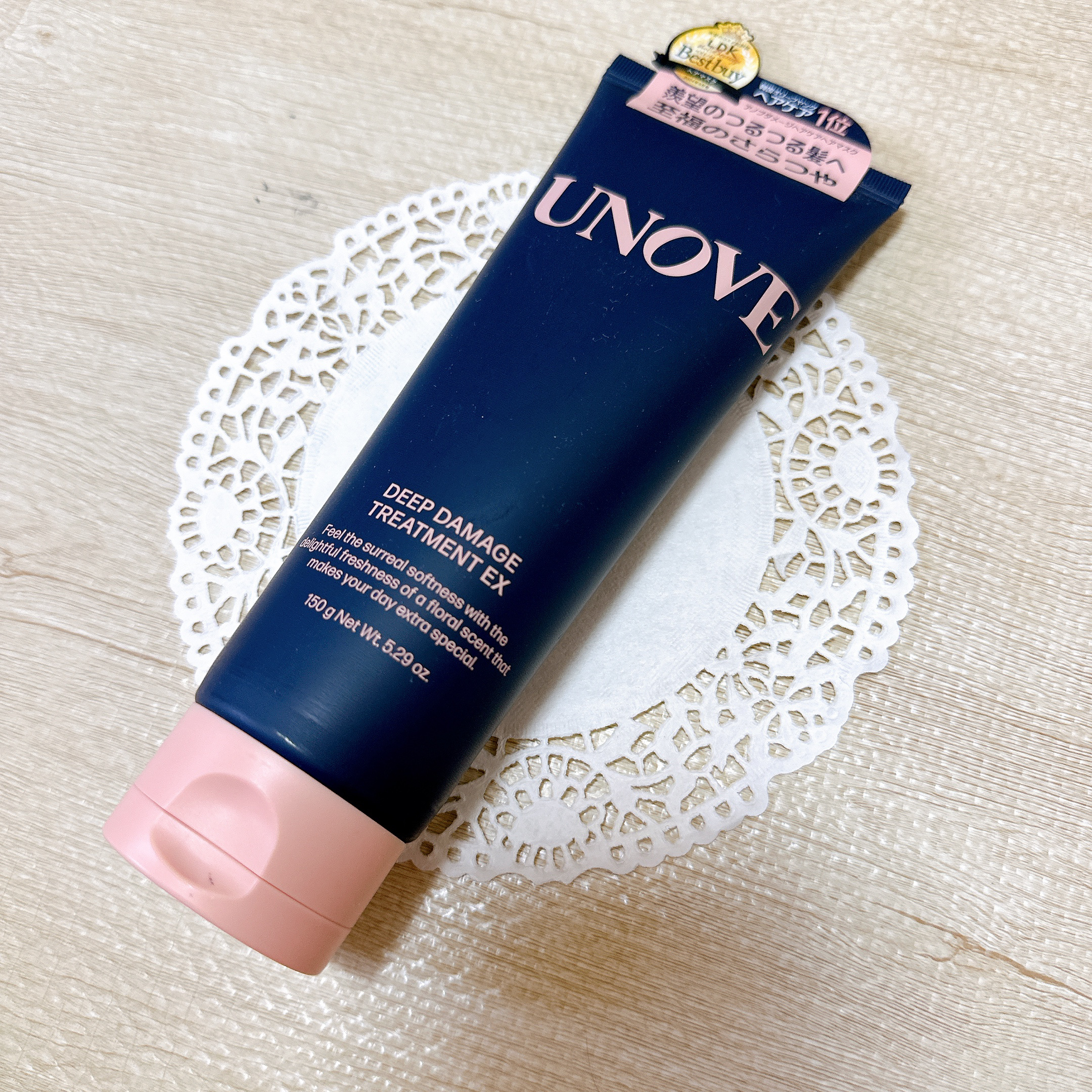 ディープダメージトリートメントEX/UNOVE/洗い流すヘアトリートメントを使ったクチコミ（2枚目）