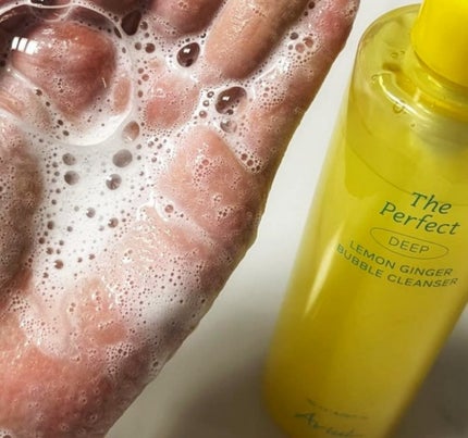 ザ・パーフェクトレモンジンジャーバブルクレンザー/Ariul/洗顔フォームを使ったクチコミ(3枚目)