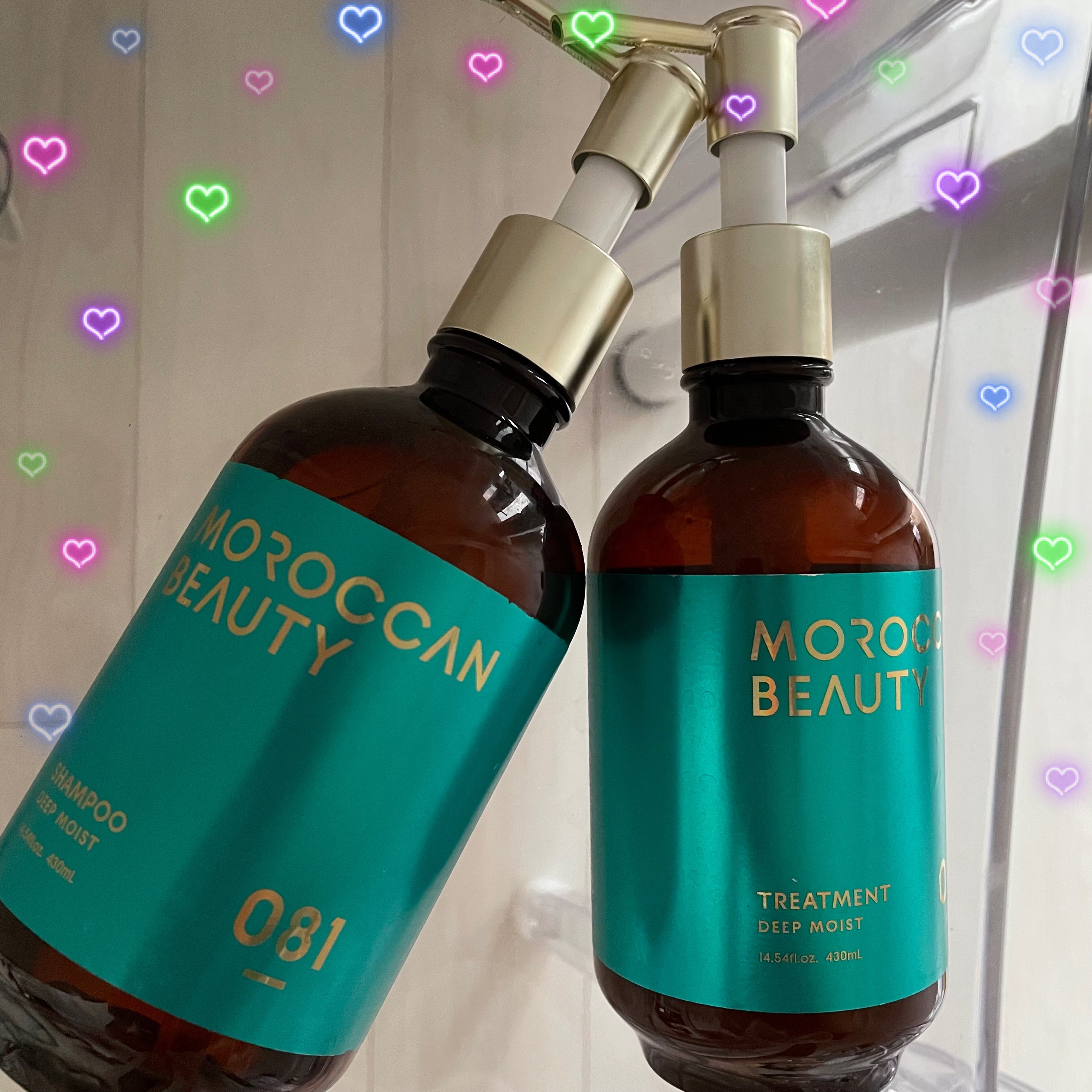 ディープモイスト シャンプー/ ヘアトリートメント/モロッカンビューティ/市販シャンプーを使ったクチコミ（1枚目）