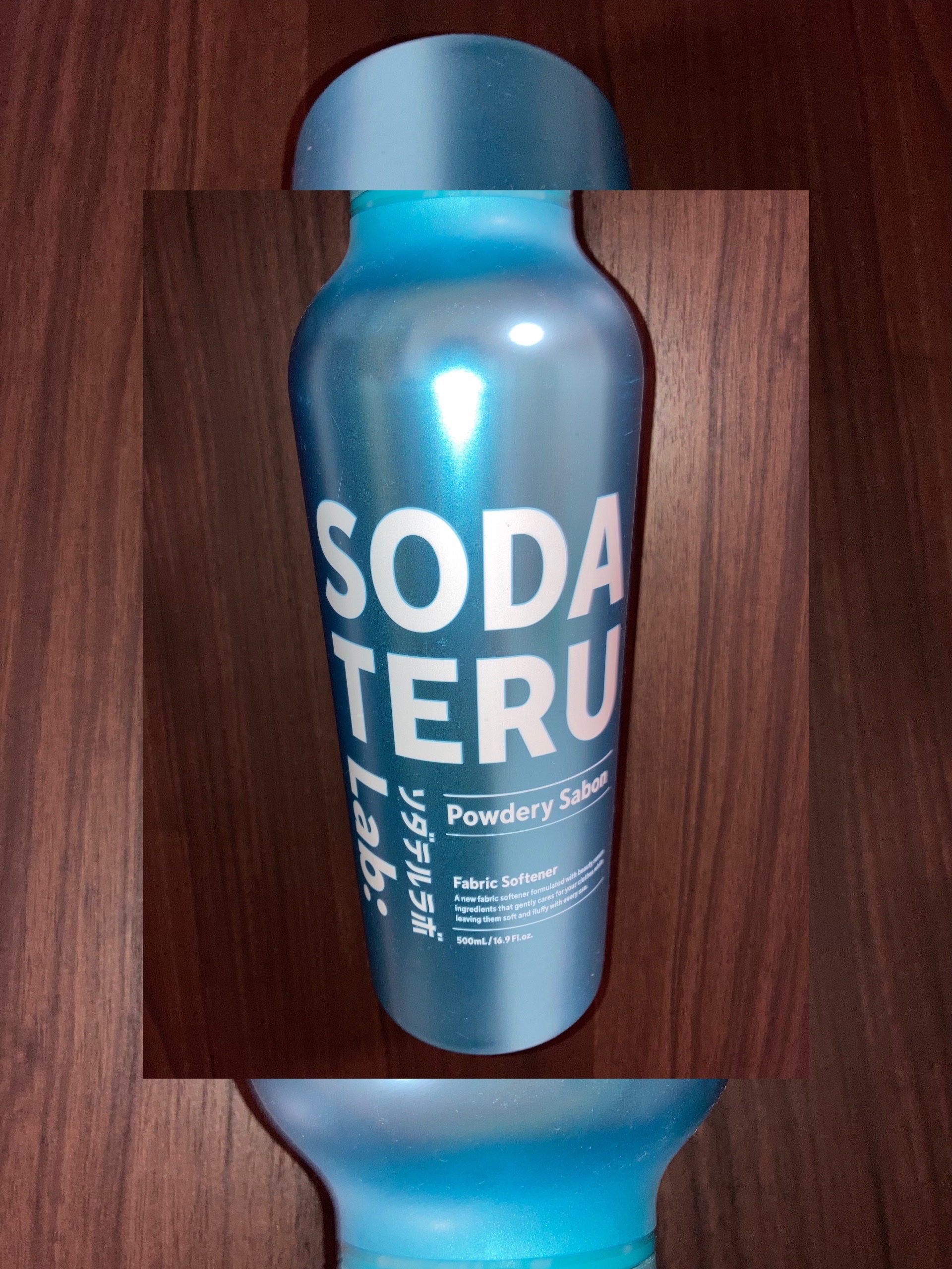 柔軟剤（パウダリーサボンの香り）/ソダテルラボ/柔軟剤を使ったクチコミ（1枚目）