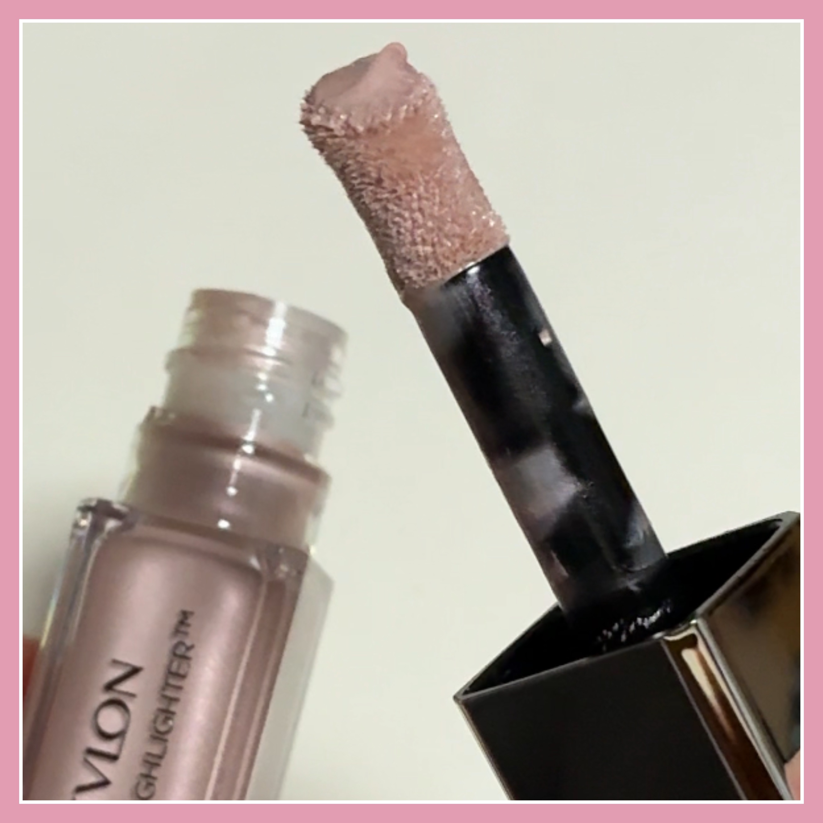 レブロン グロウ ハイライター 001 ピンク オパール/REVLON/リキッドハイライトを使ったクチコミ（2枚目）