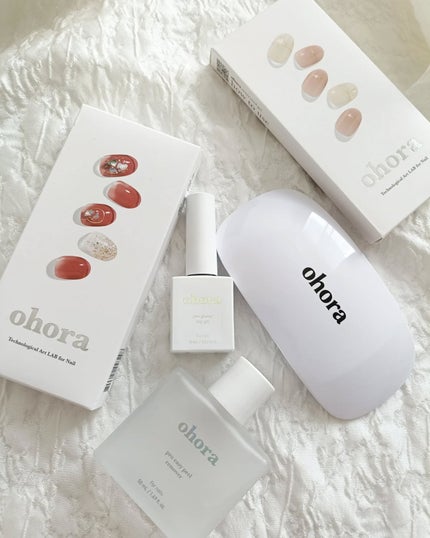 セミキュアジェルネイル(ハンド)/ohora/ネイルシールを使ったクチコミ(5枚目)