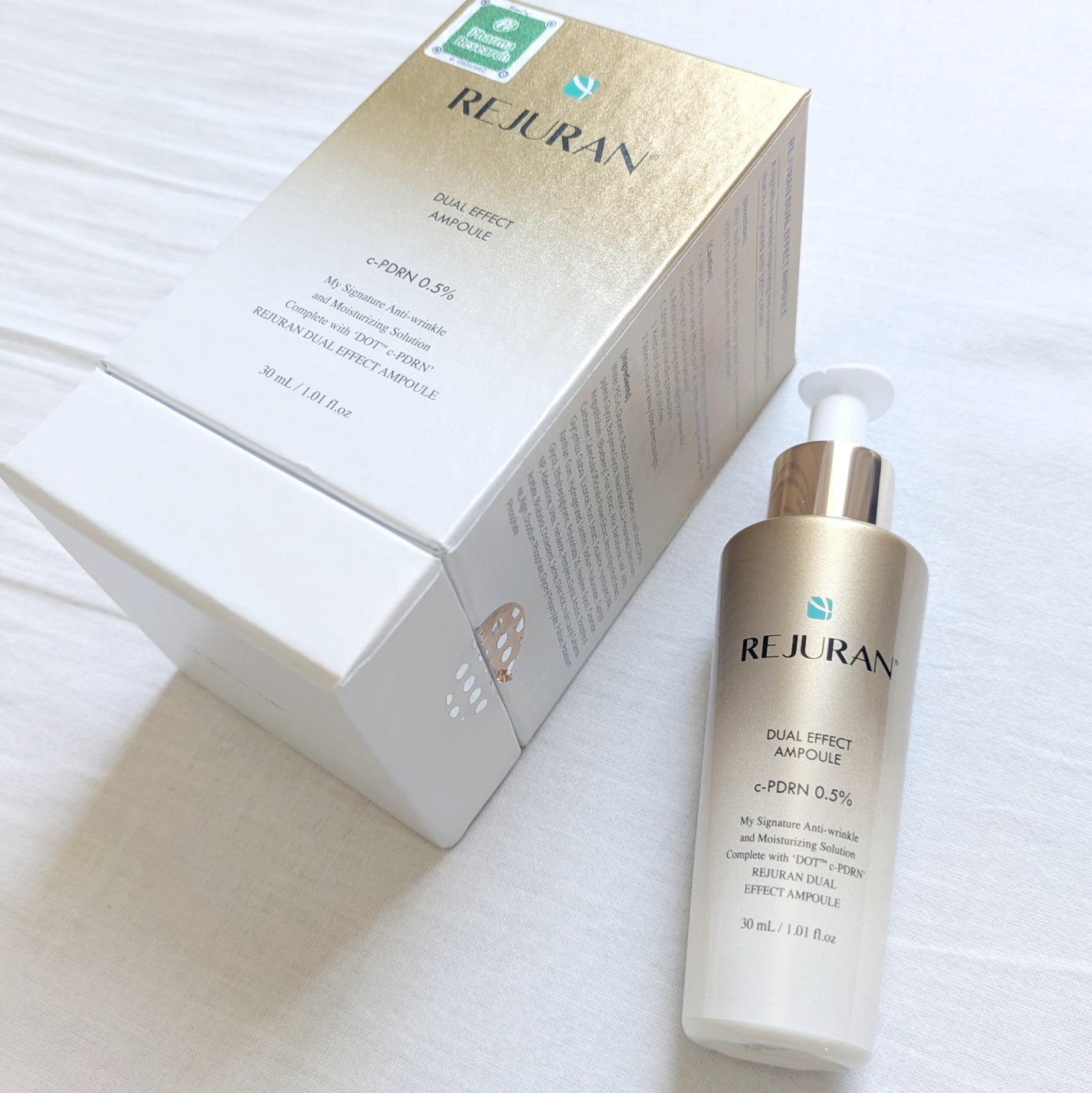 デュアル エフェクト アンプル/REJURAN COSMETICS/美容液を使ったクチコミ(2枚目)