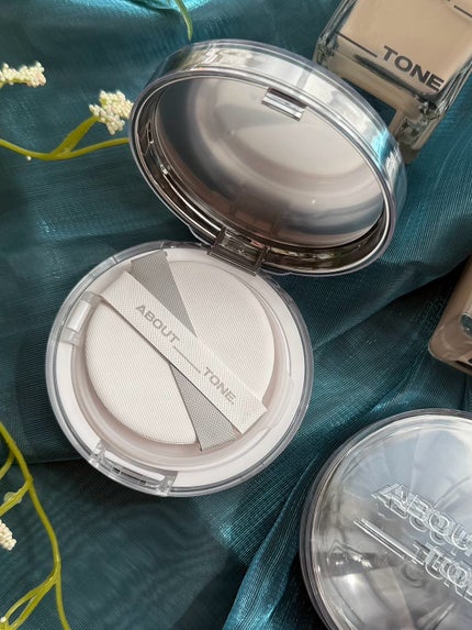 スキンレイヤーフィットクッション/ABOUT TONE/クッションファンデーションを使ったクチコミ(8枚目)