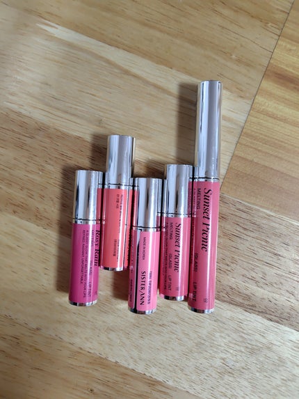 メルティンググラスリップティント/SISTER ANN/リップティントを使ったクチコミ(2枚目)