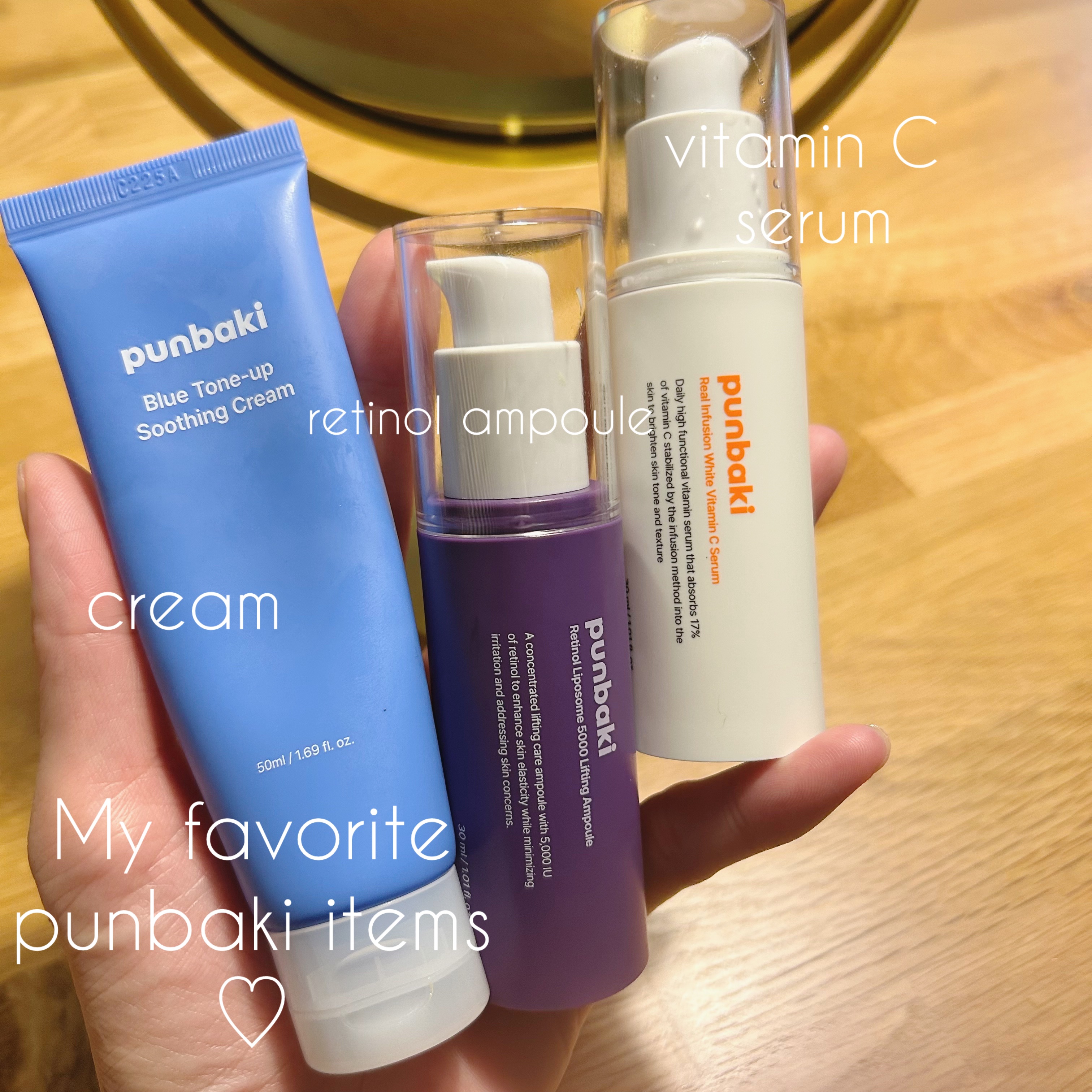 リアルインフュージョンホワイトビタミンC アンプル/punbaki家族/美容液を使ったクチコミ（1枚目）