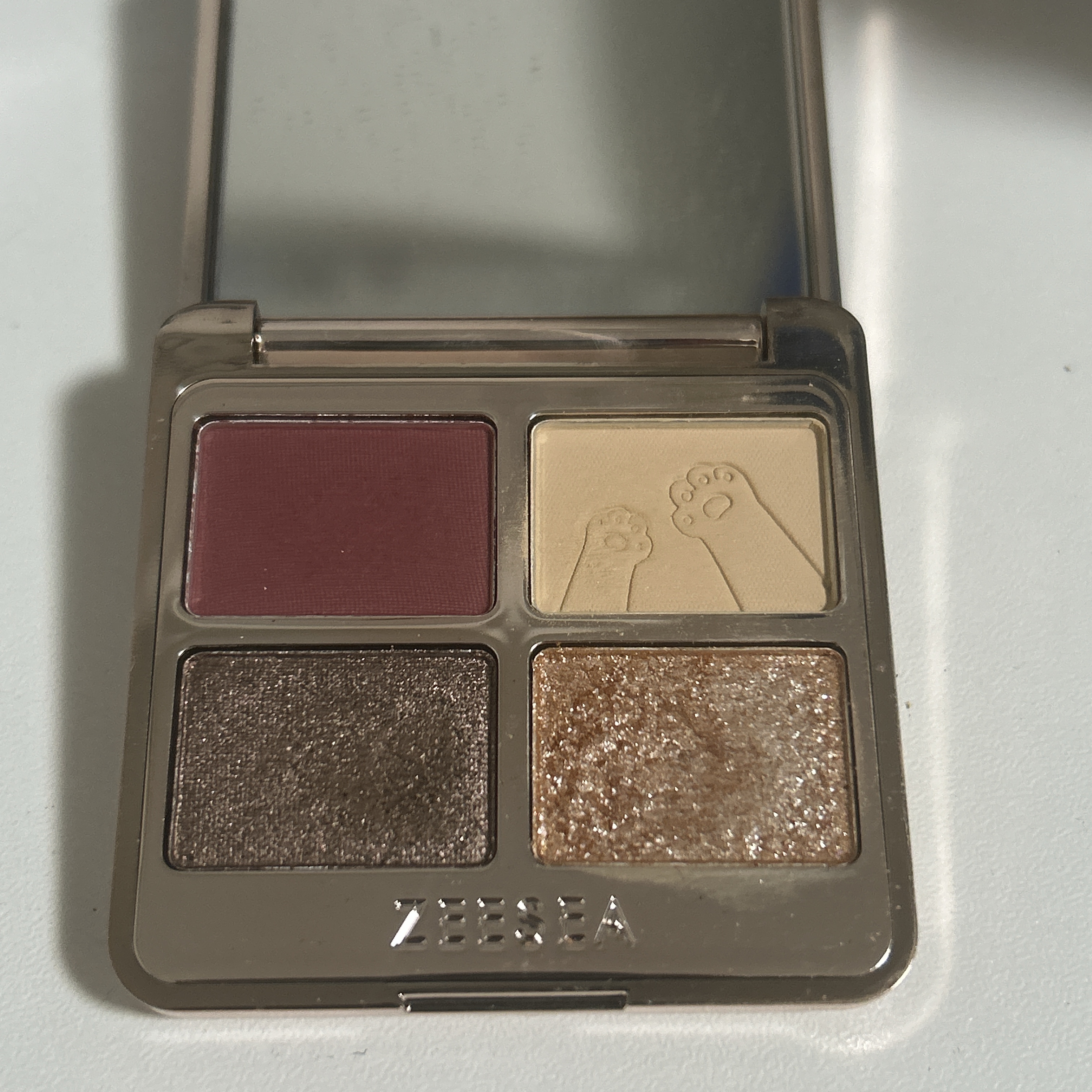 アニマルアイシャドウ(4シェード)/ZEESEA/アイシャドウパレットを使ったクチコミ（2枚目）