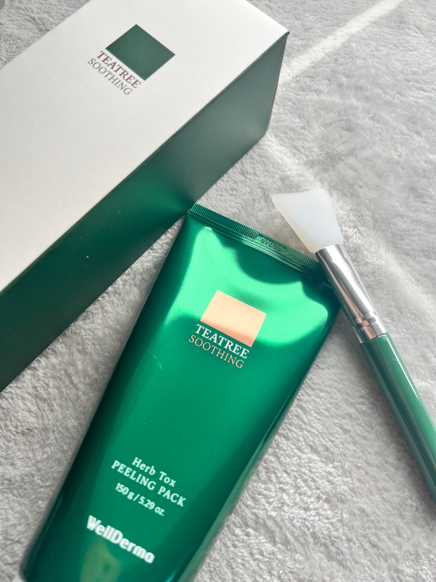 ティーツリーハーブピーリングパック/WellDerma/洗い流すパック・マスクを使ったクチコミ(6枚目)
