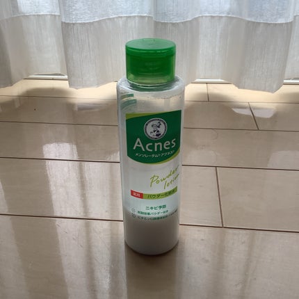 薬用パウダー化粧水/メンソレータム アクネス/化粧水を使ったクチコミ(1枚目)