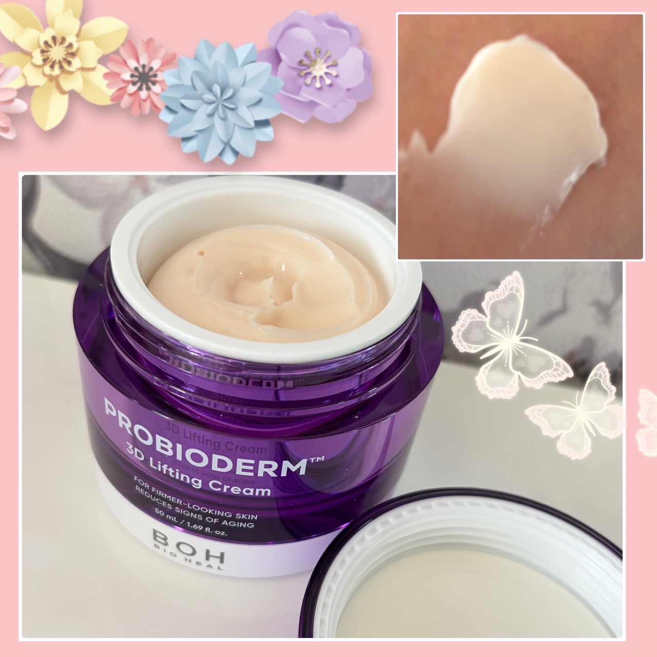 バイオヒールボ プロバイオダーム 3Dリフティングクリーム/BIOHEAL BOH/フェイスクリームを使ったクチコミ（2枚目）