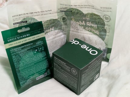 ヘルプミー! ダクトパッド/One-day's you/トナーパッドを使ったクチコミ(2枚目)