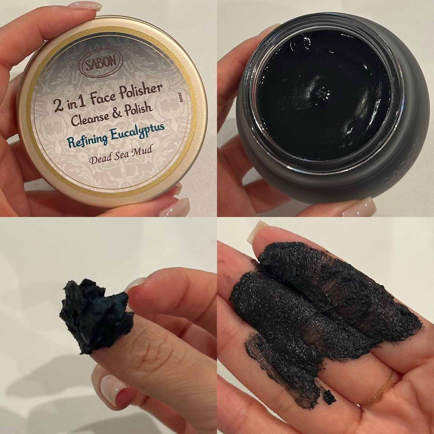 ヘッドスクラブ クラリファイング ガラスジャー（300g）/SABON/ヘッドスクラブを使ったクチコミ（2枚目）