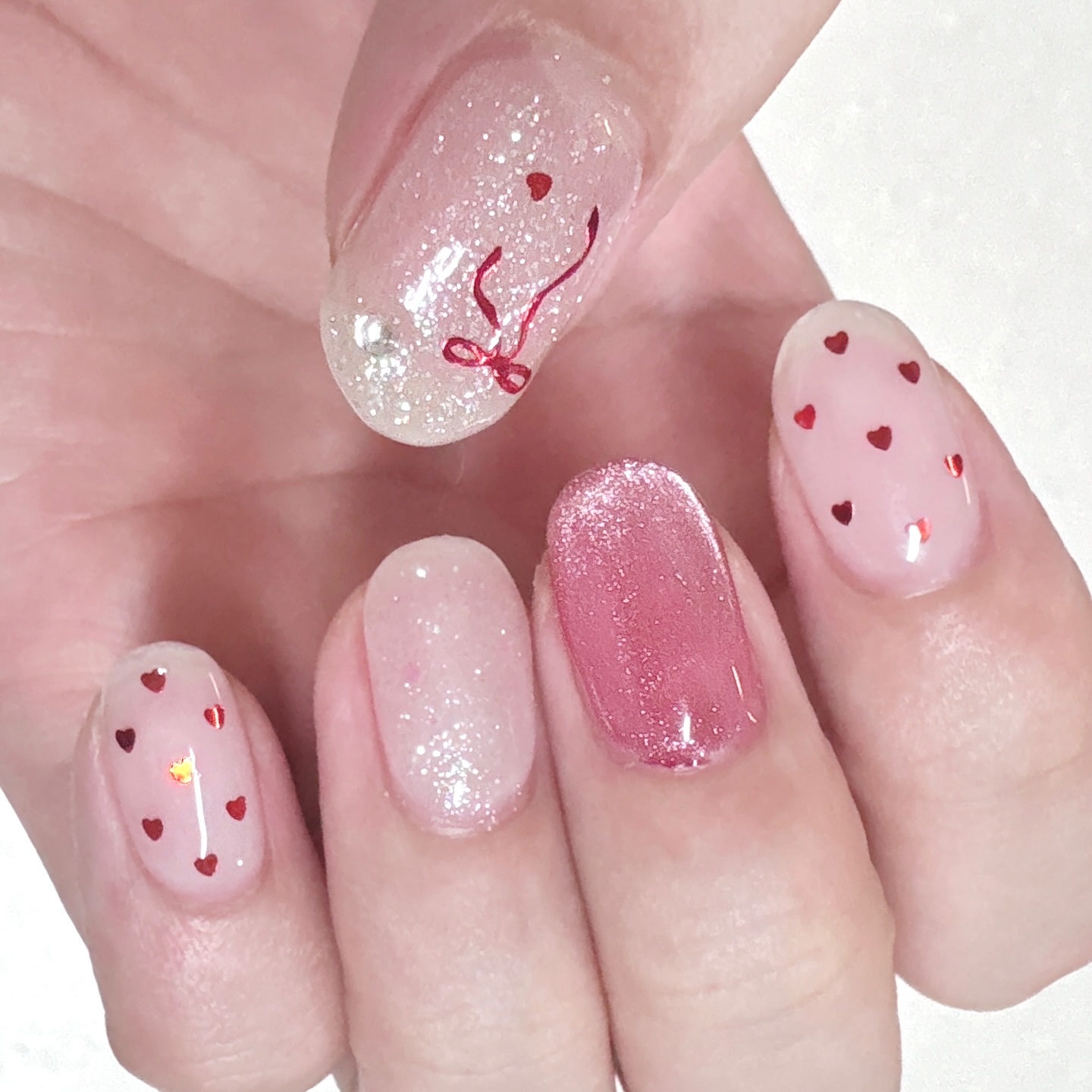 ジェルネイル（ライト対応）/セリア/ジェルネイルを使ったクチコミ（2枚目）