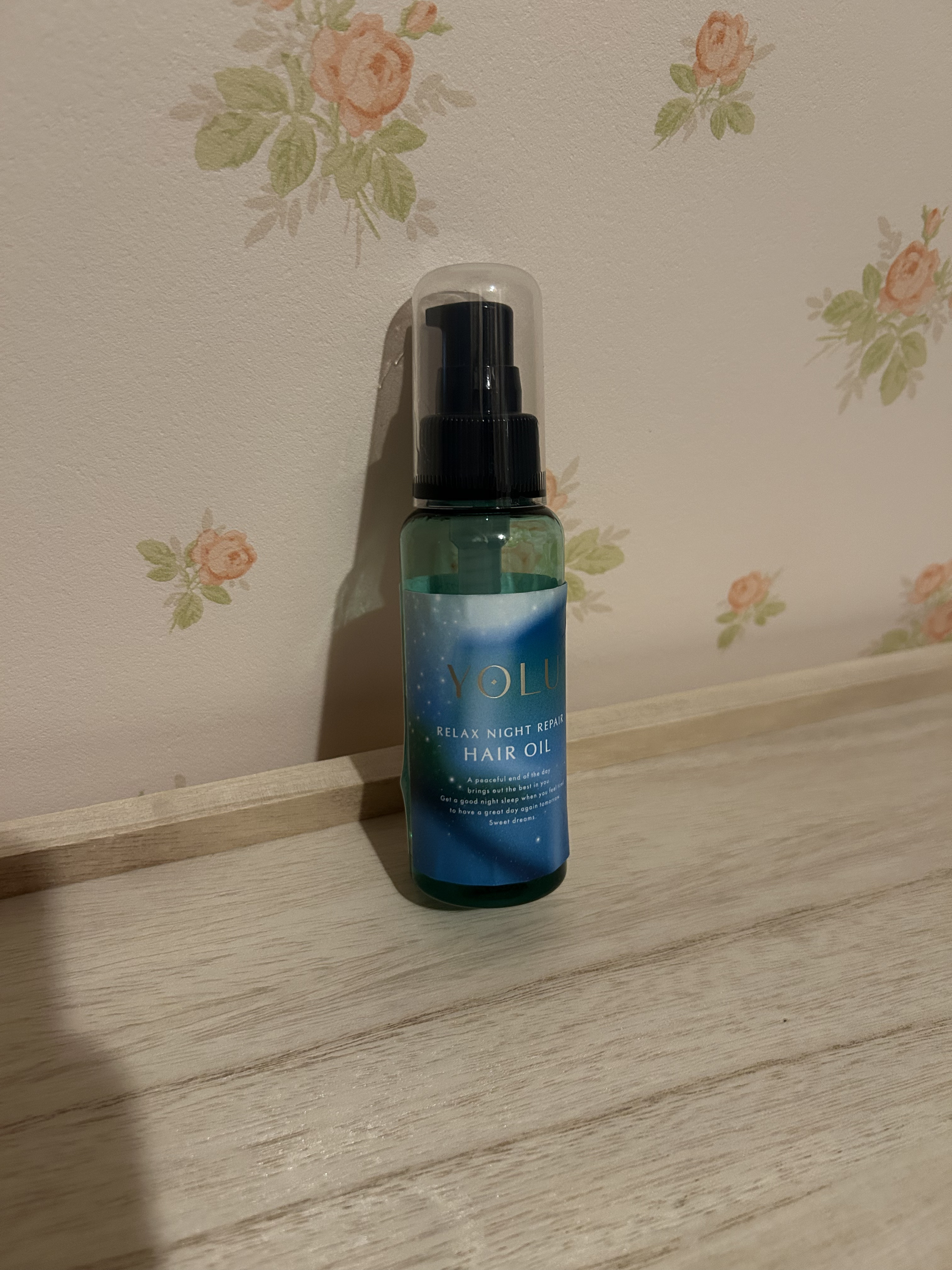 ヨル　モクテル　リラックスナイトリペア ヘアオイル/YOLU/ヘアオイルを使ったクチコミ（1枚目）