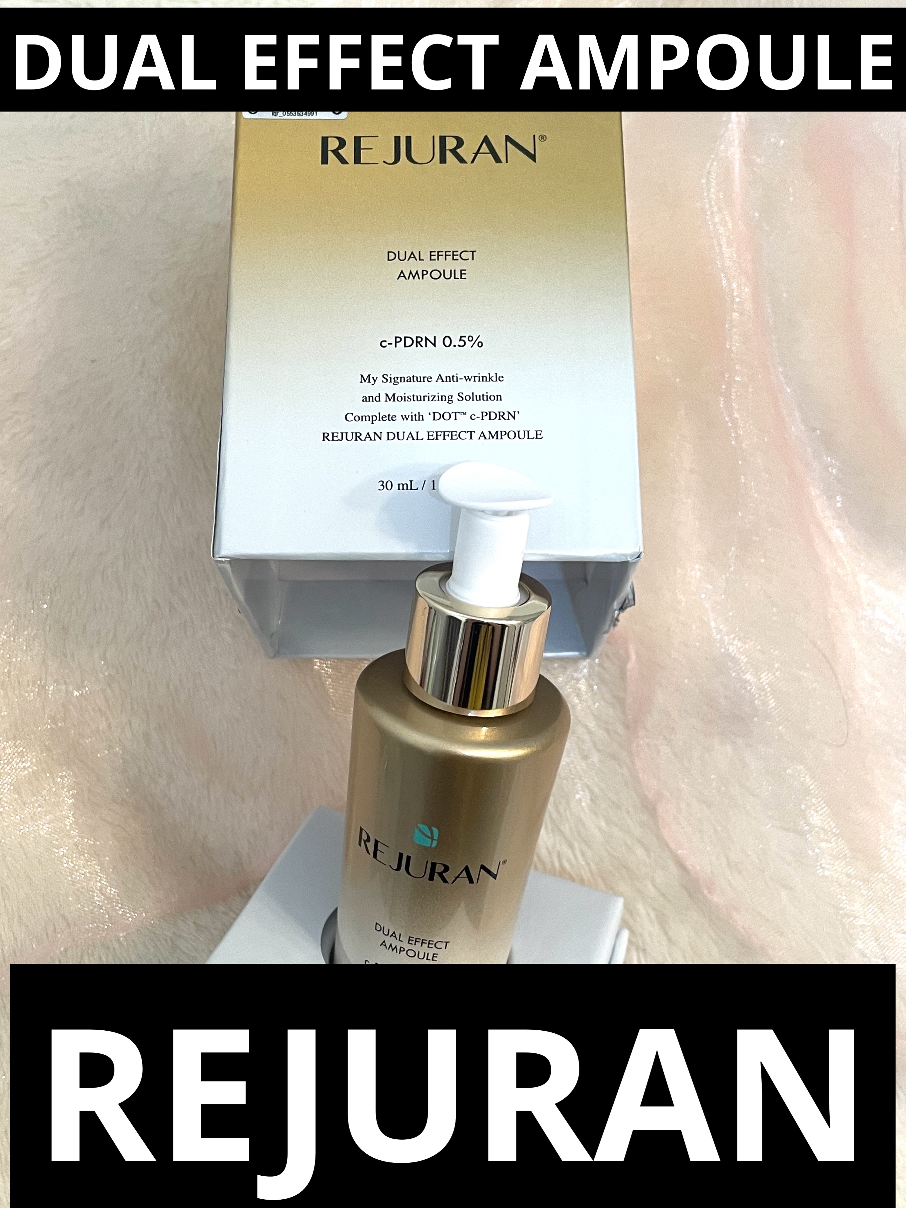 REJURAN デュアル エフェクト アンプル 30mL/REJURAN COSMETICS/美容液を使ったクチコミ（1枚目）