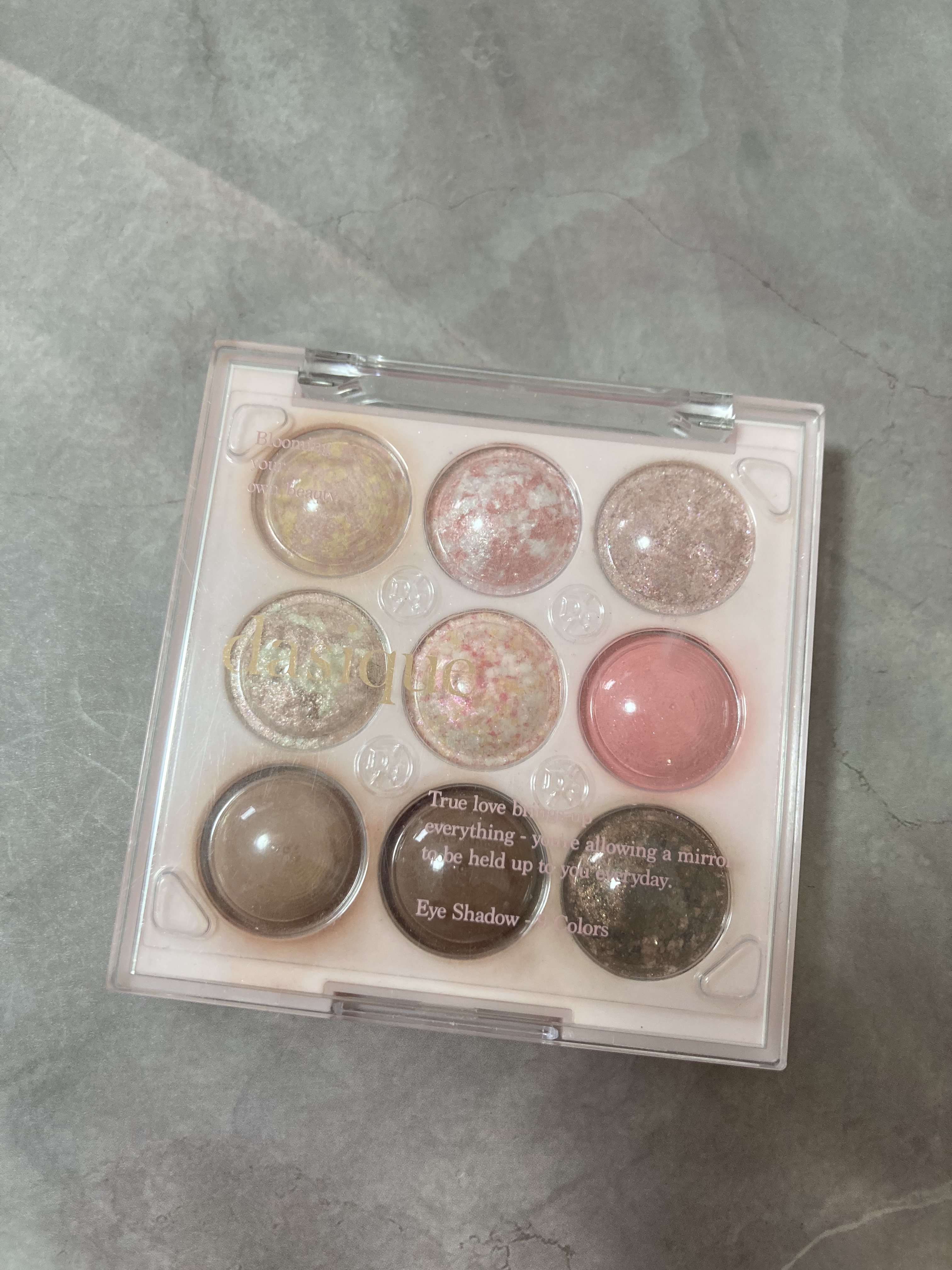 シャドウパレット/dasique/アイシャドウパレットを使ったクチコミ（1枚目）