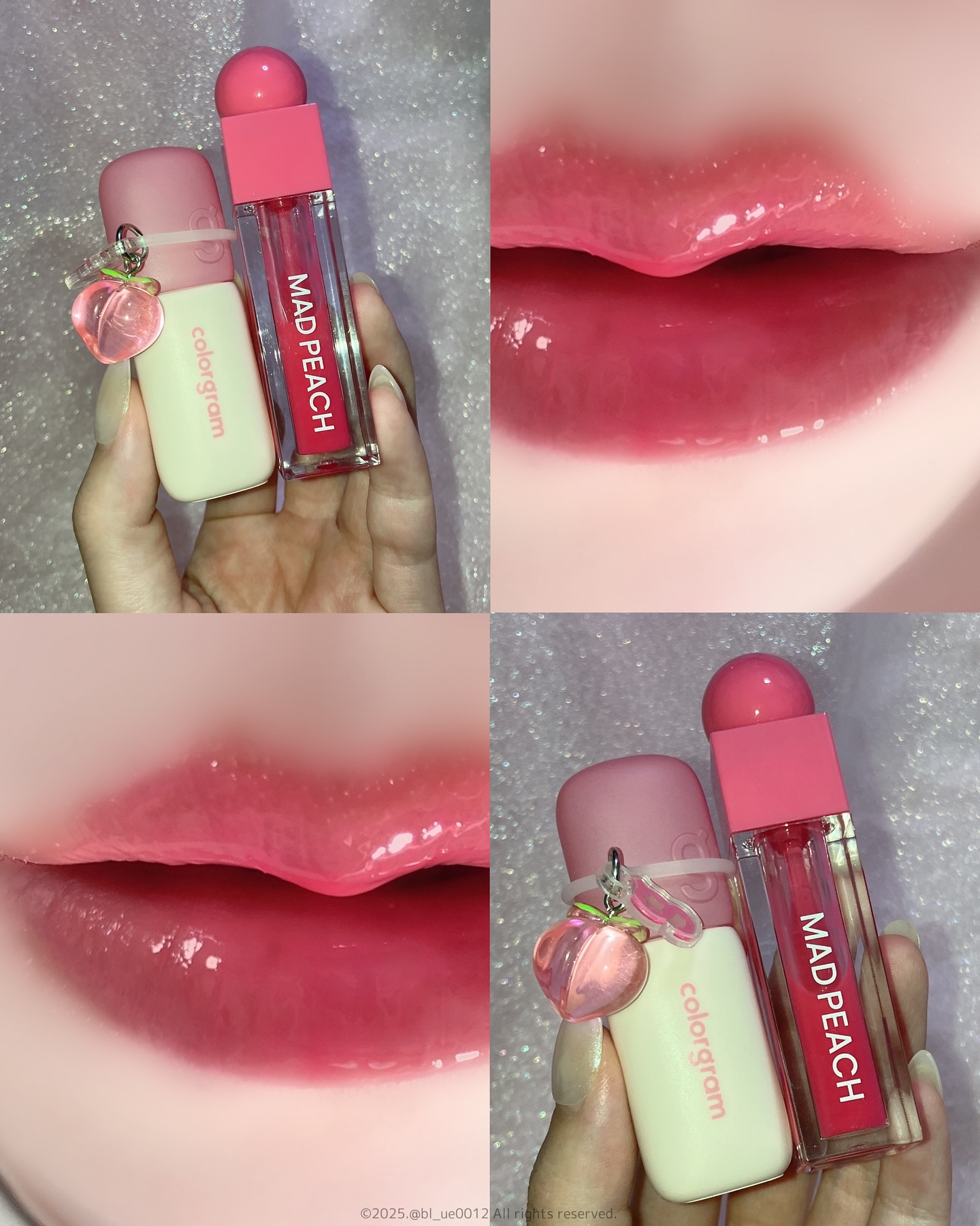 マッドピーチグロウフィットムードグロス 03 DEWY PINK/MAD PEACH/リップグロスを使ったクチコミ（1枚目）