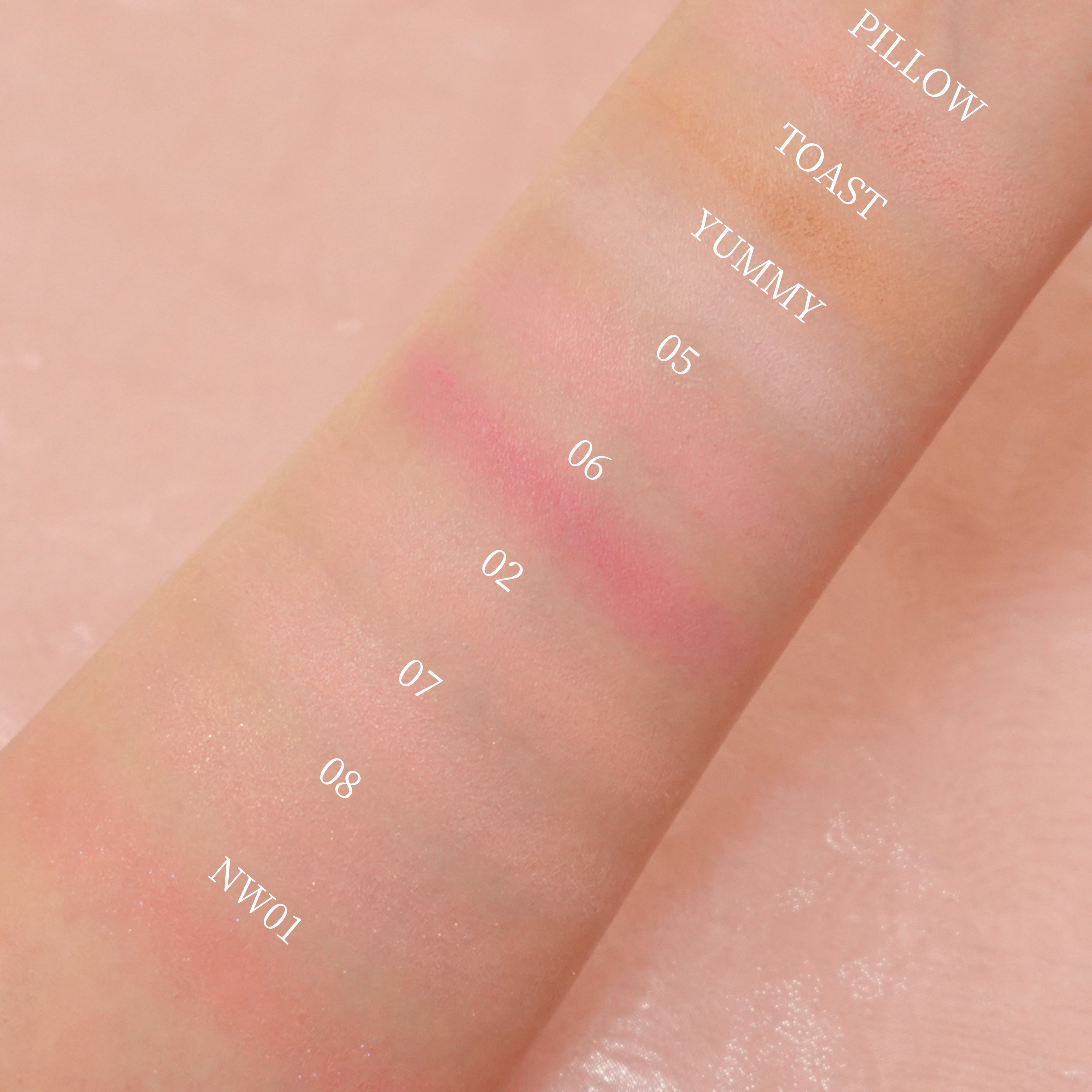 ネーミング フラッフィーパウダーブラッシュ BRA01 TOAST/NAMING./パウダーチークを使ったクチコミ（2枚目）