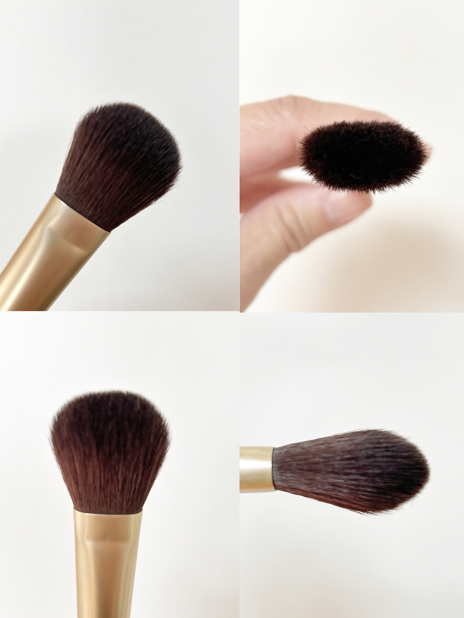 チークブラシ/and us/メイクブラシを使ったクチコミ（3枚目）