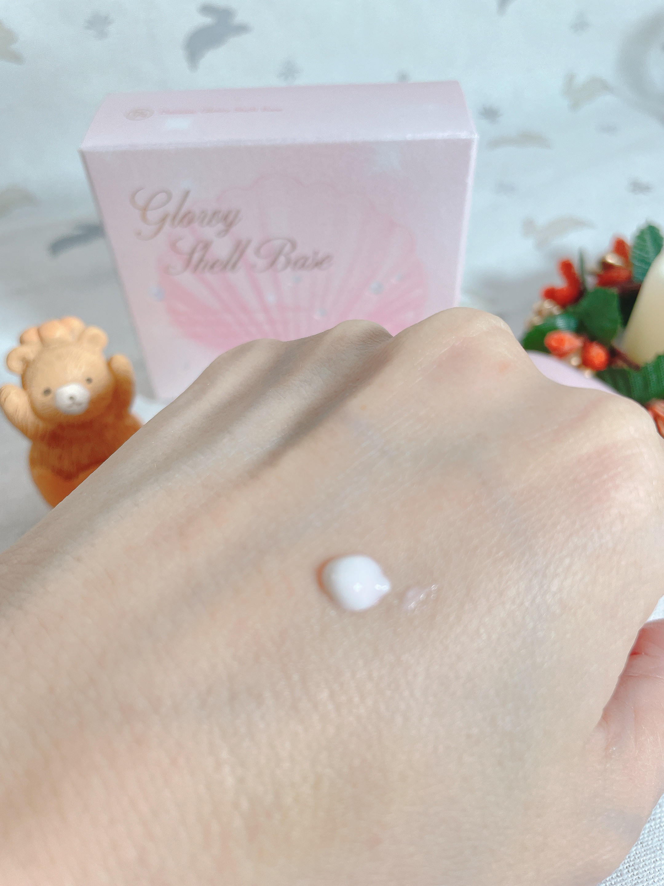 dasique グロイシェルベースのクチコミ「パウダールームさんのモニターに当選いたしました- ̗̀🎁 ̖́-

💫🌟上品なキラメキ🌟💫 d.....」（2枚目）