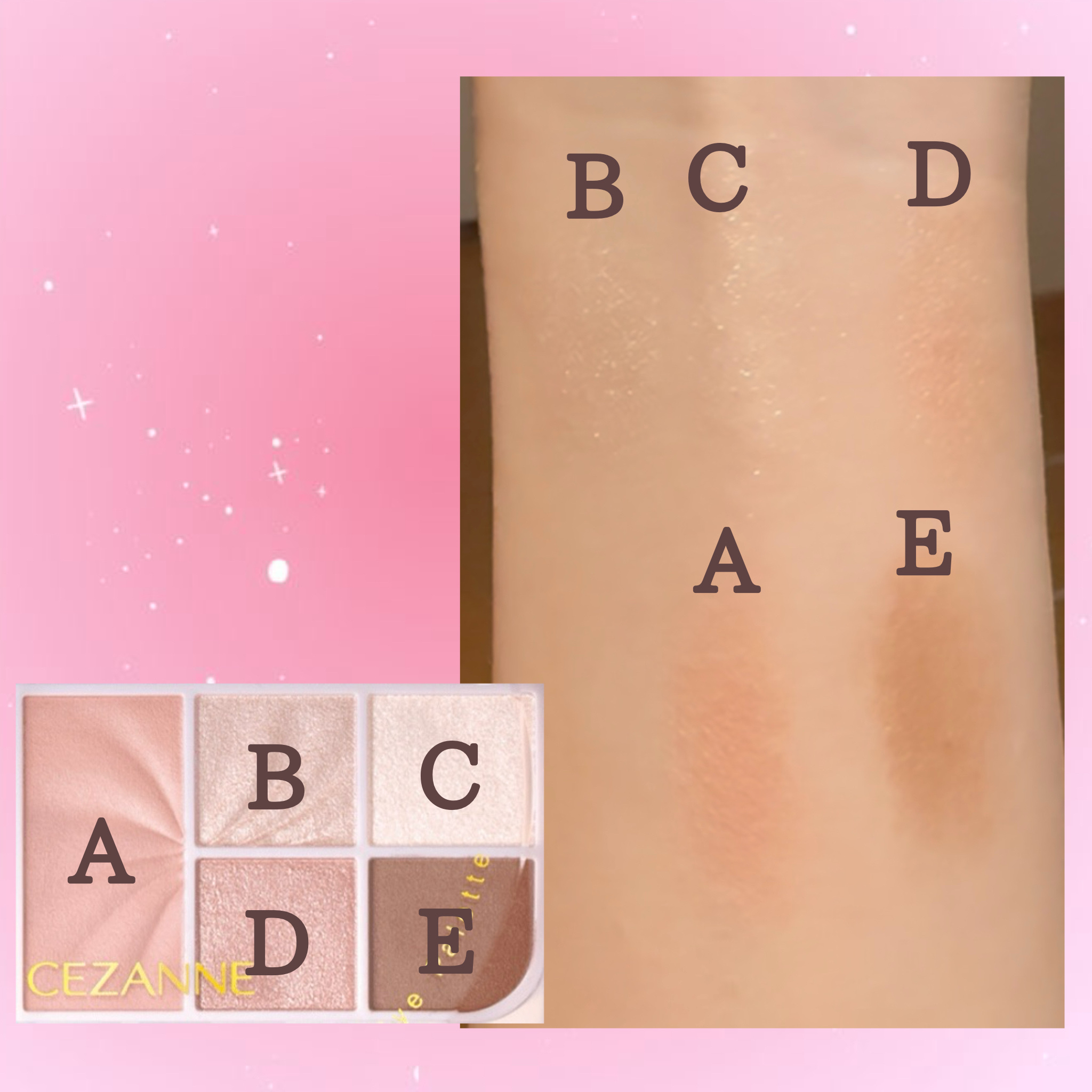 フェイスアイパレット/CEZANNE/アイシャドウを使ったクチコミ（2枚目）