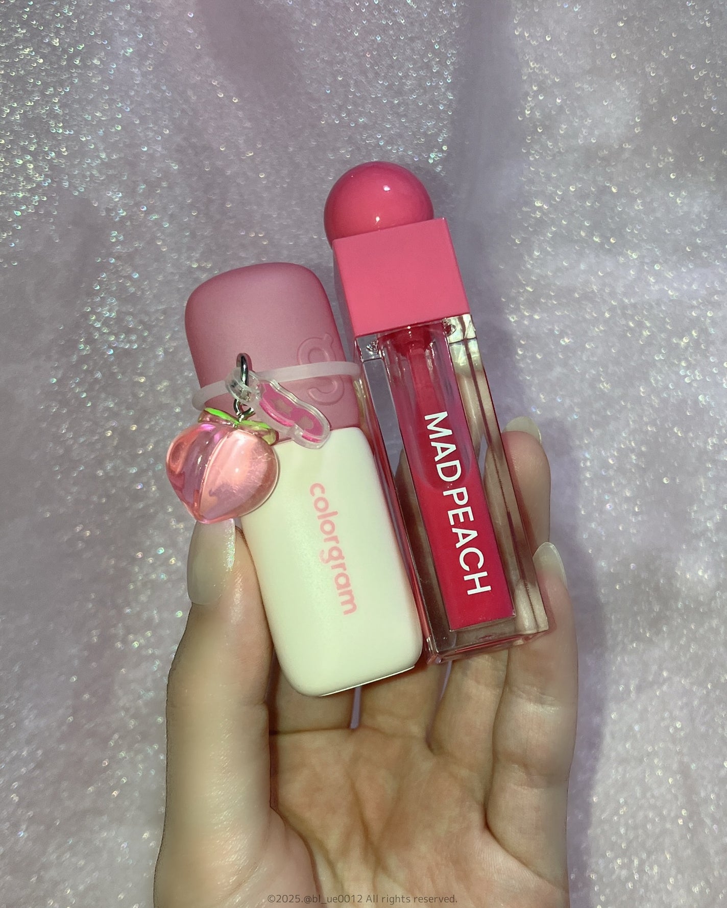 マッドピーチグロウフィットムードグロス/MAD PEACH/リップグロスを使ったクチコミ(2枚目)