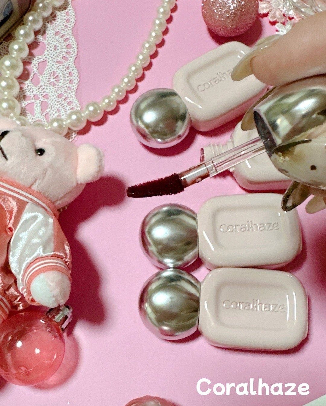 デュー ドロップ ティント/Coralhaze/リップティントを使ったクチコミ(2枚目)