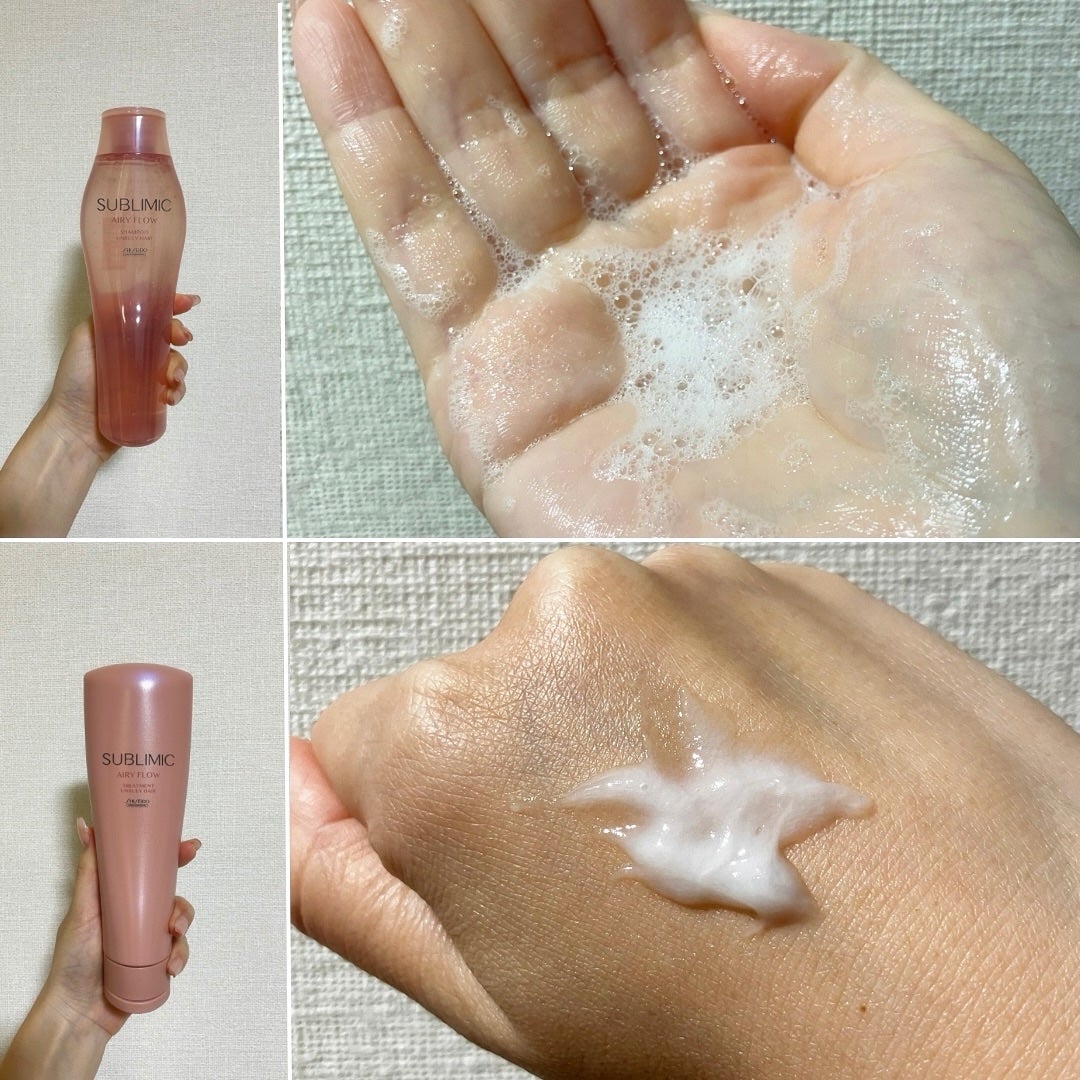 エアリーフロー シャンプー/トリートメント/サブリミック/サロンシャンプーを使ったクチコミ(2枚目)