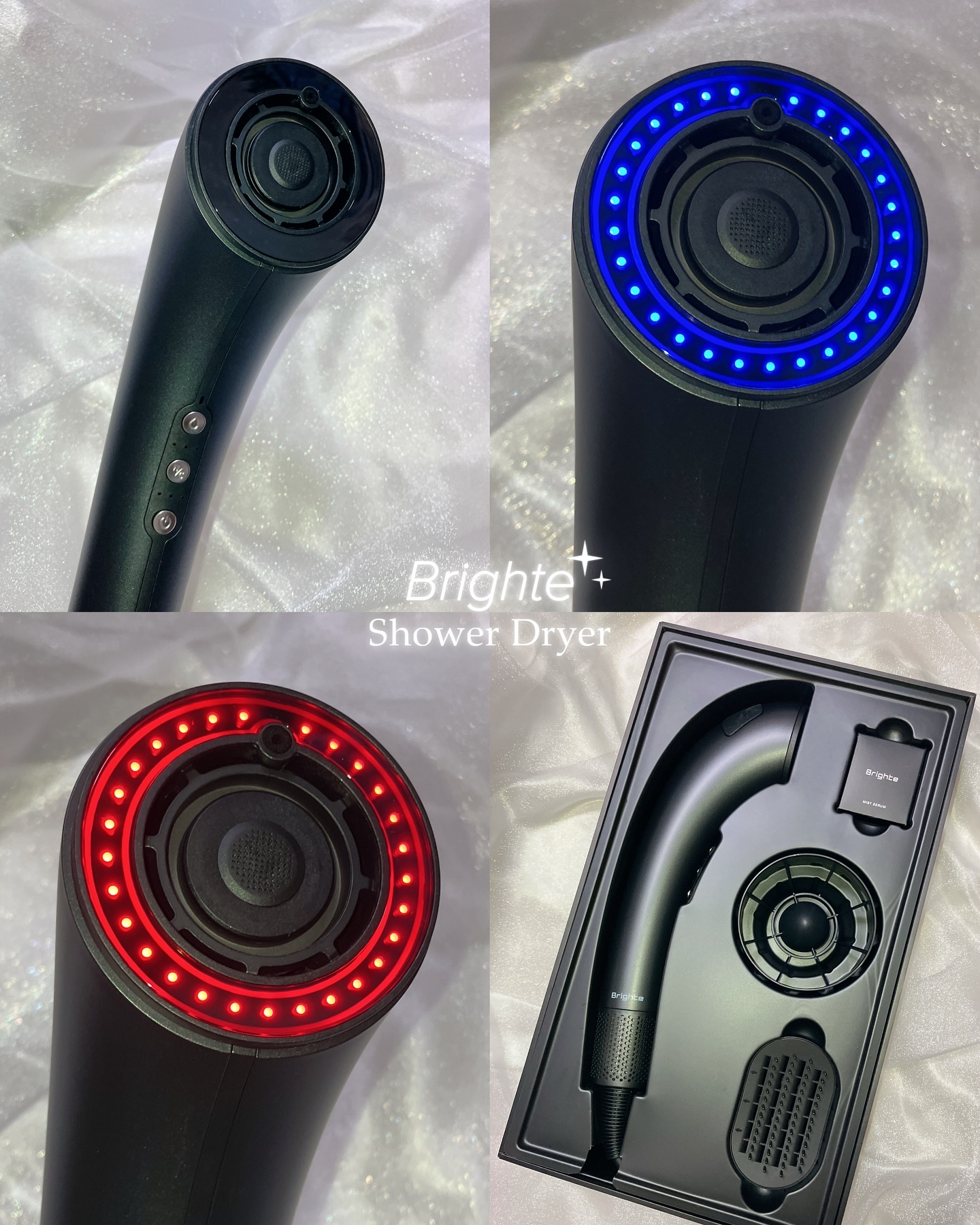 SHOWER DRYER/Brighte/ドライヤーを使ったクチコミ（1枚目）