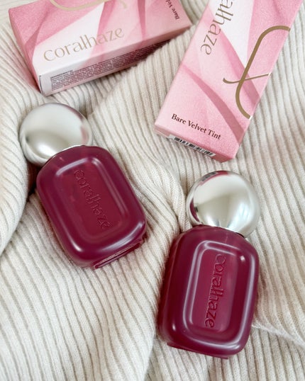 ベア ベルベット ティント/Coralhaze/リップティントを使ったクチコミ(2枚目)