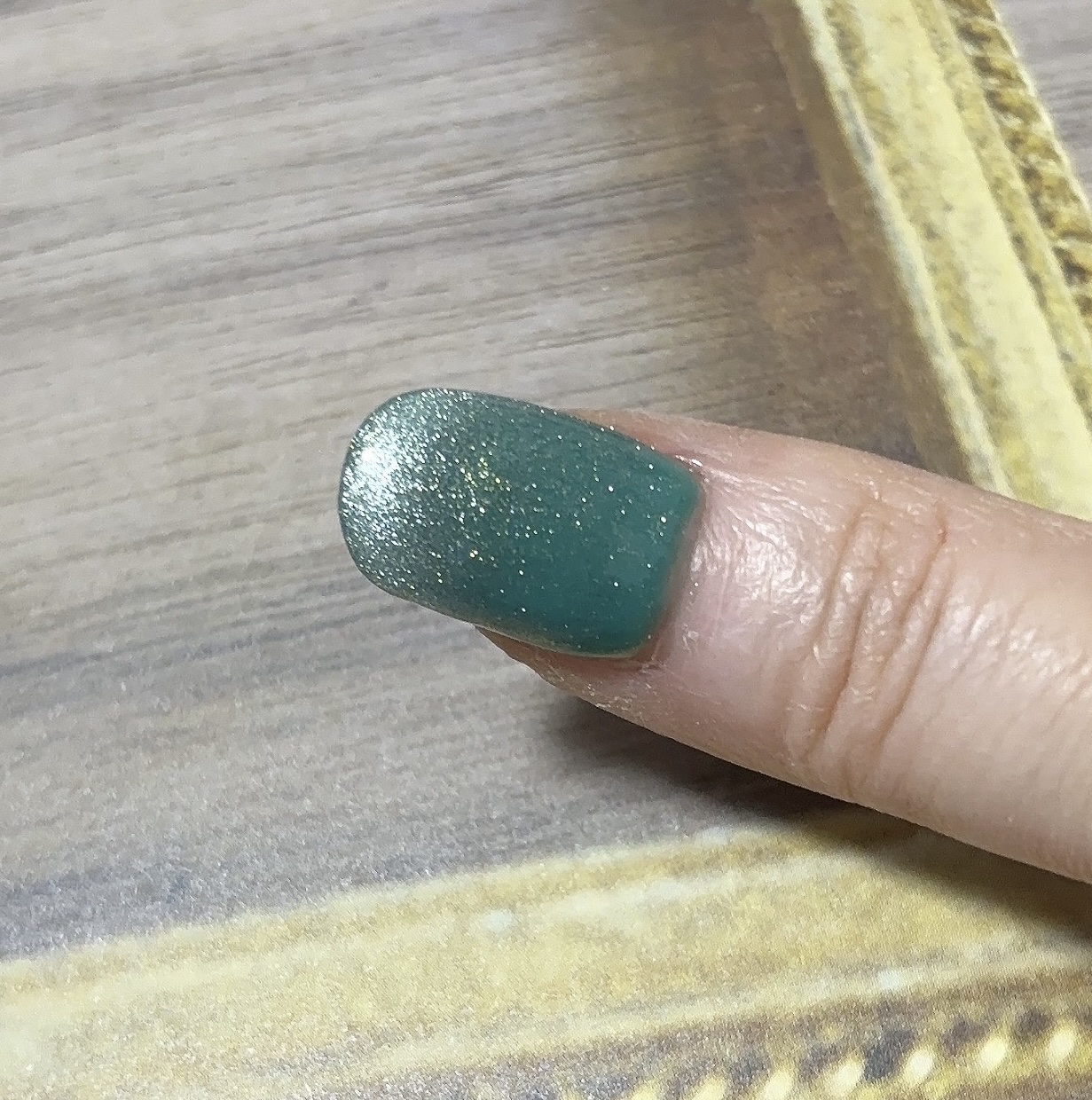 BRG ジェルネイル 36 グリーン/DAISO/ジェルネイルを使ったクチコミ（2枚目）