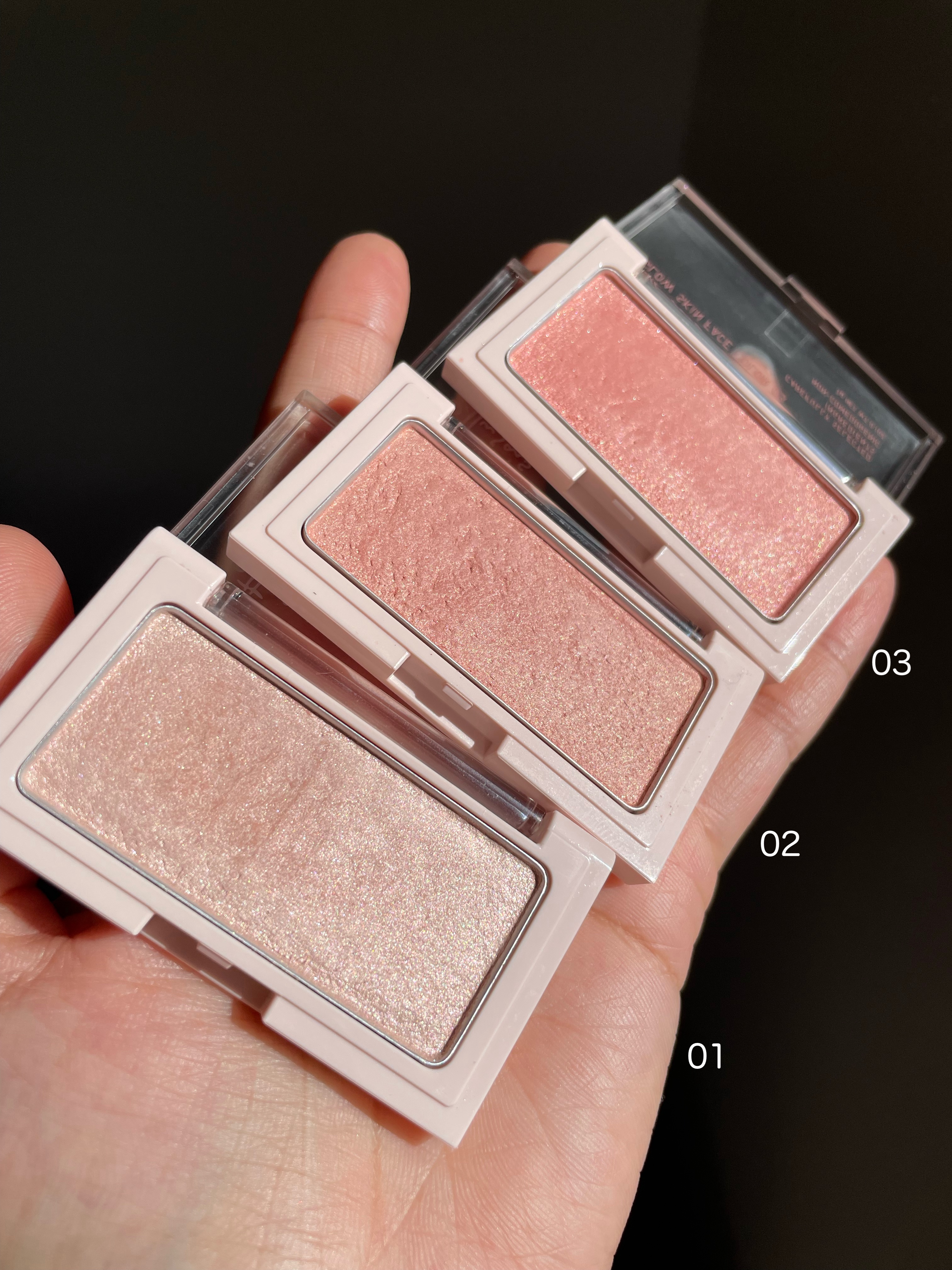 エテュセ グロウスキン フェイスカラー 01 <ハイライター>/ettusais/パウダーハイライトを使ったクチコミ（3枚目）