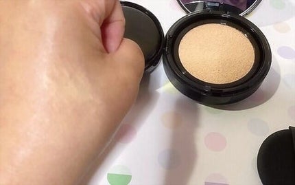 ベルベットジュエルクッション/BIVABOO/クッションファンデーションを使ったクチコミ(2枚目)