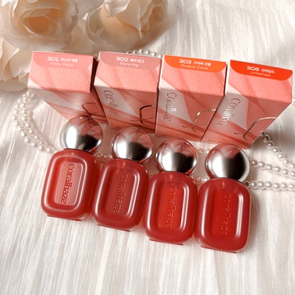 ベア ベルベット ティント/Coralhaze/リップティントを使ったクチコミ(5枚目)