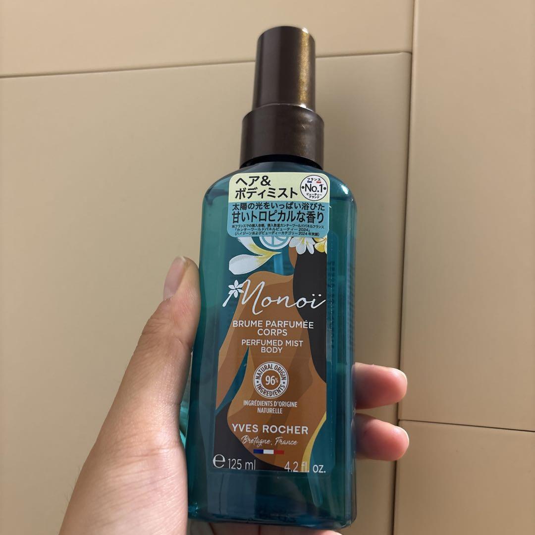 ヘア＆ボディミスト ココナッツ/イヴ・ロシェ/香水(その他)を使ったクチコミ（1枚目）