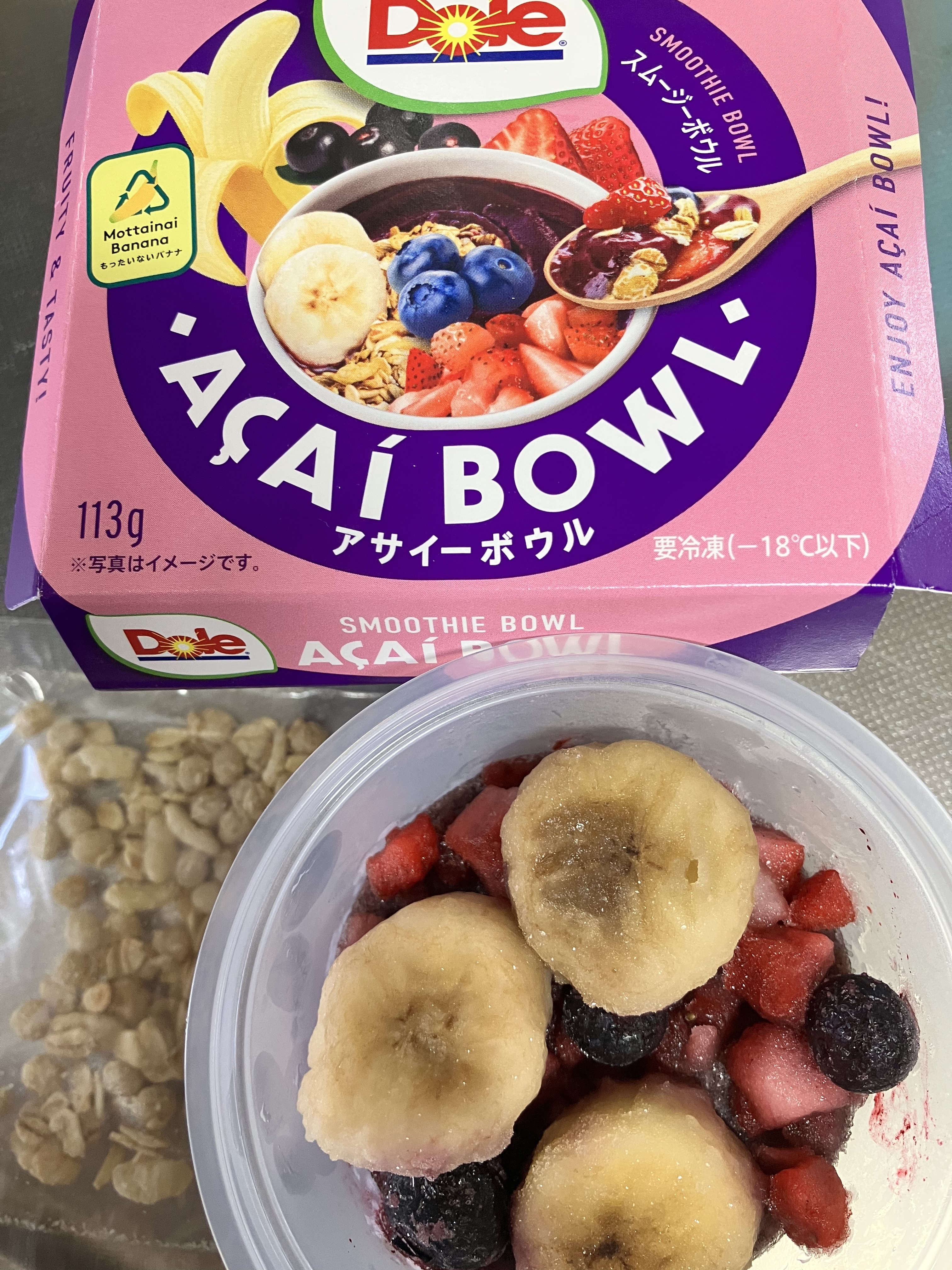 スムージーボウル アサイー/Dole(ドール)/スムージーを使ったクチコミ（1枚目）