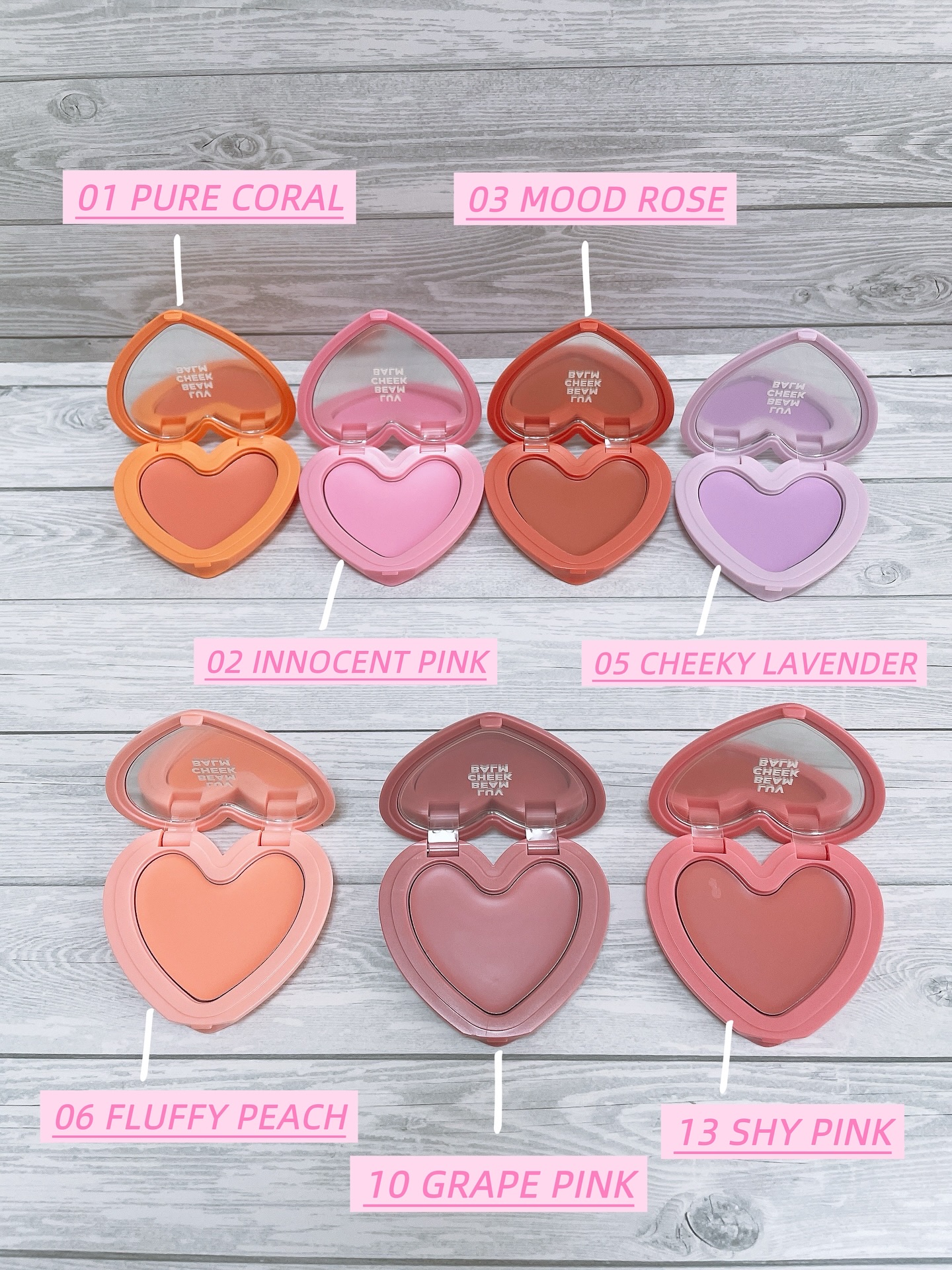 ラヴ ビーム チークバーム/lilybyred/ジェル・クリームチークを使ったクチコミ（2枚目）