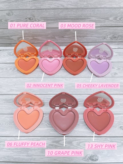 ラヴ ビーム チークバーム/lilybyred/ジェル・クリームチークを使ったクチコミ(2枚目)