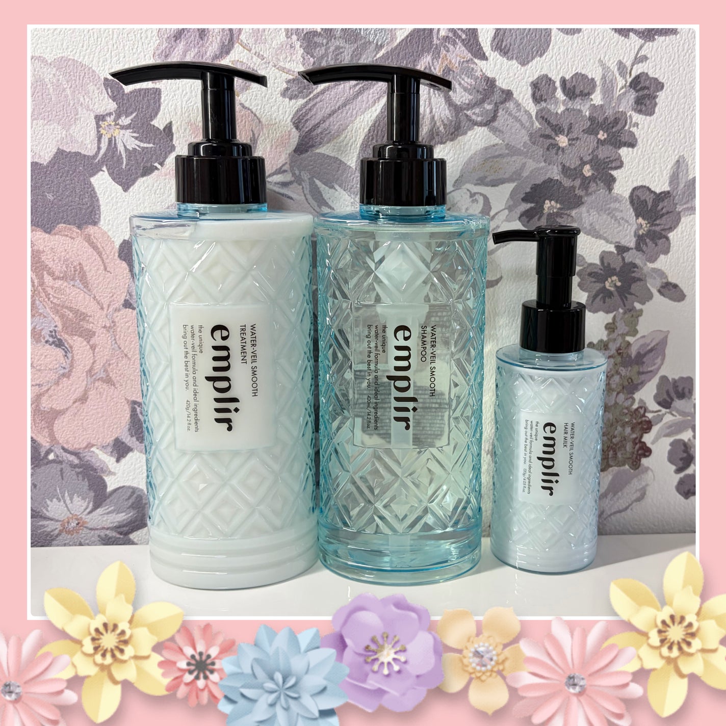 ウォーターベール モイストシャンプー/トリートメント/emplir/市販シャンプーを使ったクチコミ(1枚目)