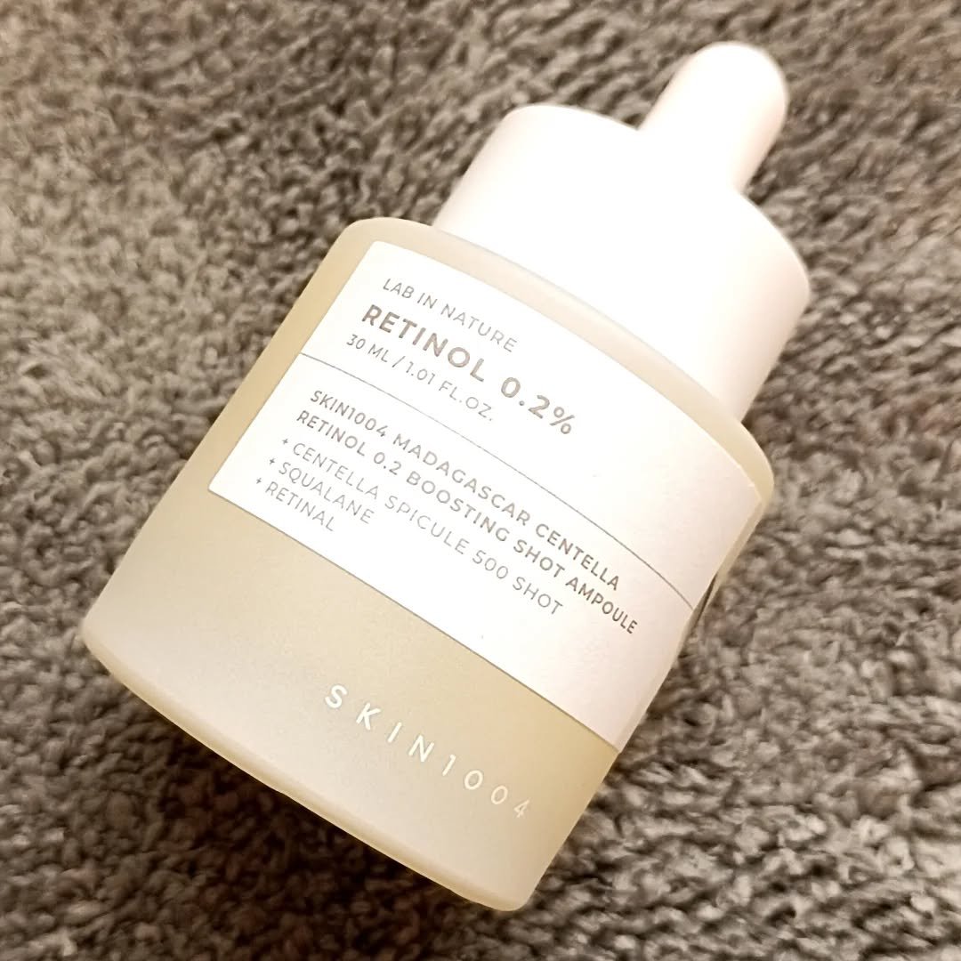 レチノール 0.2 ブースティングショット アンプル/SKIN1004/美容液を使ったクチコミ（2枚目）