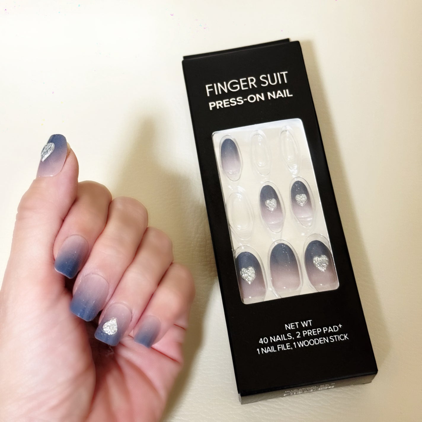 ネイルチップ(シールタイプ)/FINGER SUIT/ネイルチップ・パーツを使ったクチコミ(1枚目)