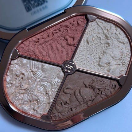 星宿彫刻 4色パレット/花西子/マルチパレットを使ったクチコミ(2枚目)