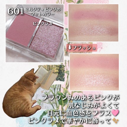 アイシャドウDUO/チャコット・コスメティクス/アイシャドウパレットを使ったクチコミ(2枚目)