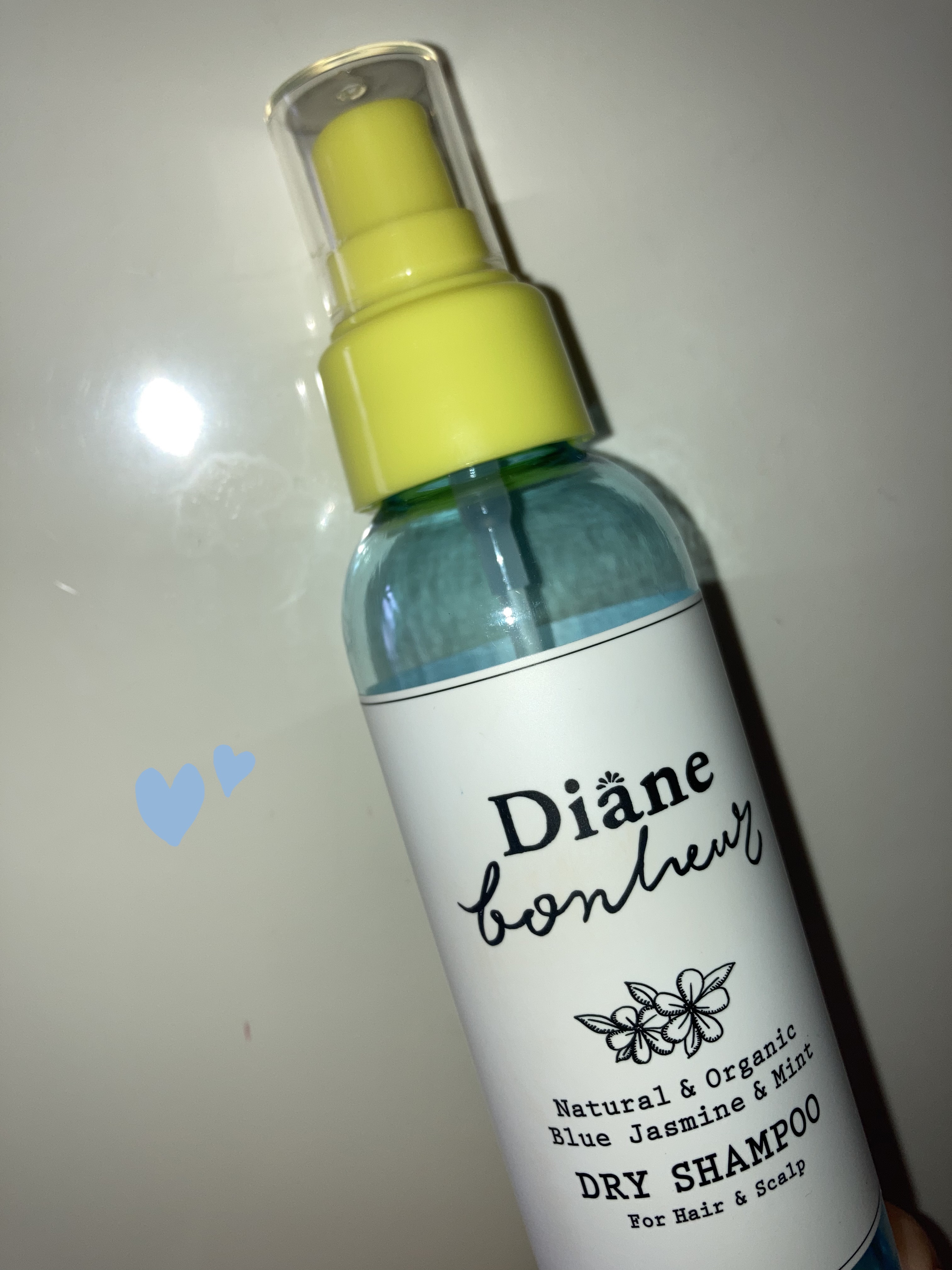 ダイアンボヌール ドライシャンプー ブルージャスミン＆ミント/ダイアン/ドライシャンプーを使ったクチコミ（1枚目）
