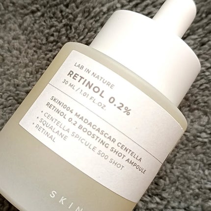 レチノール 0.2 ブースティングショット アンプル/SKIN1004/美容液を使ったクチコミ(3枚目)