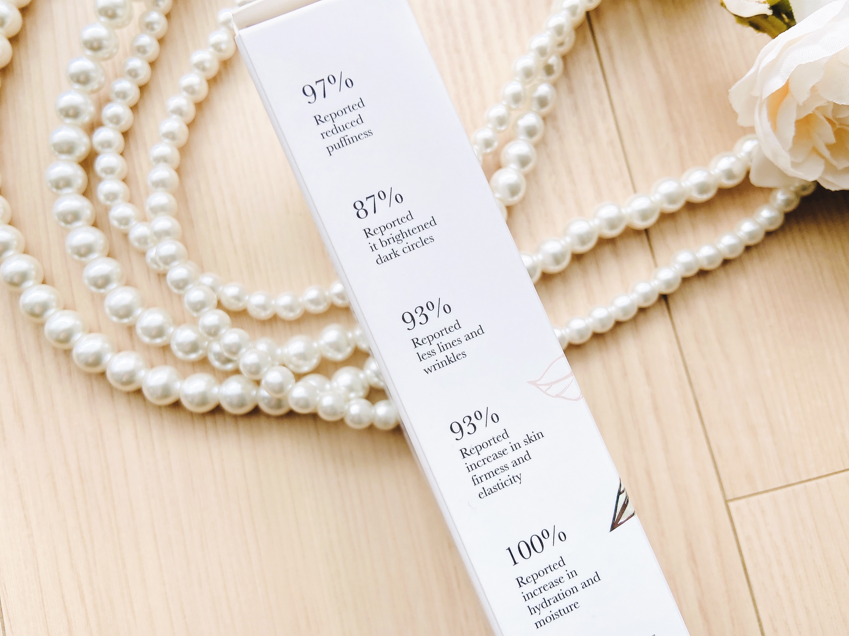 カフェイン配合 ローズヒップオイル アイクリーム/100% Pure(海外)/アイケア・アイクリームを使ったクチコミ（3枚目）