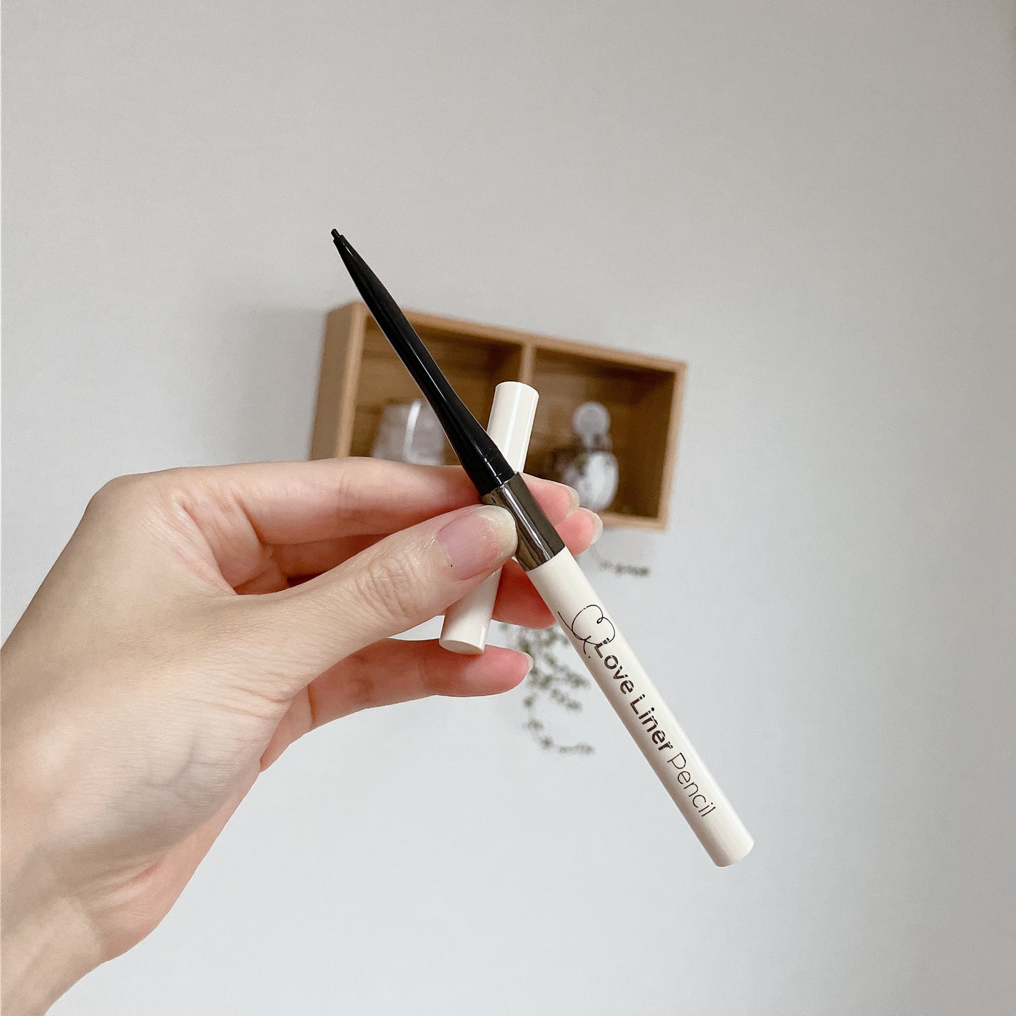 ラブ・ライナー クリームフィットペンシルR 極細楕円芯<アイライナー>/ラブ・ライナー/ペンシルアイライナーを使ったクチコミ(3枚目)